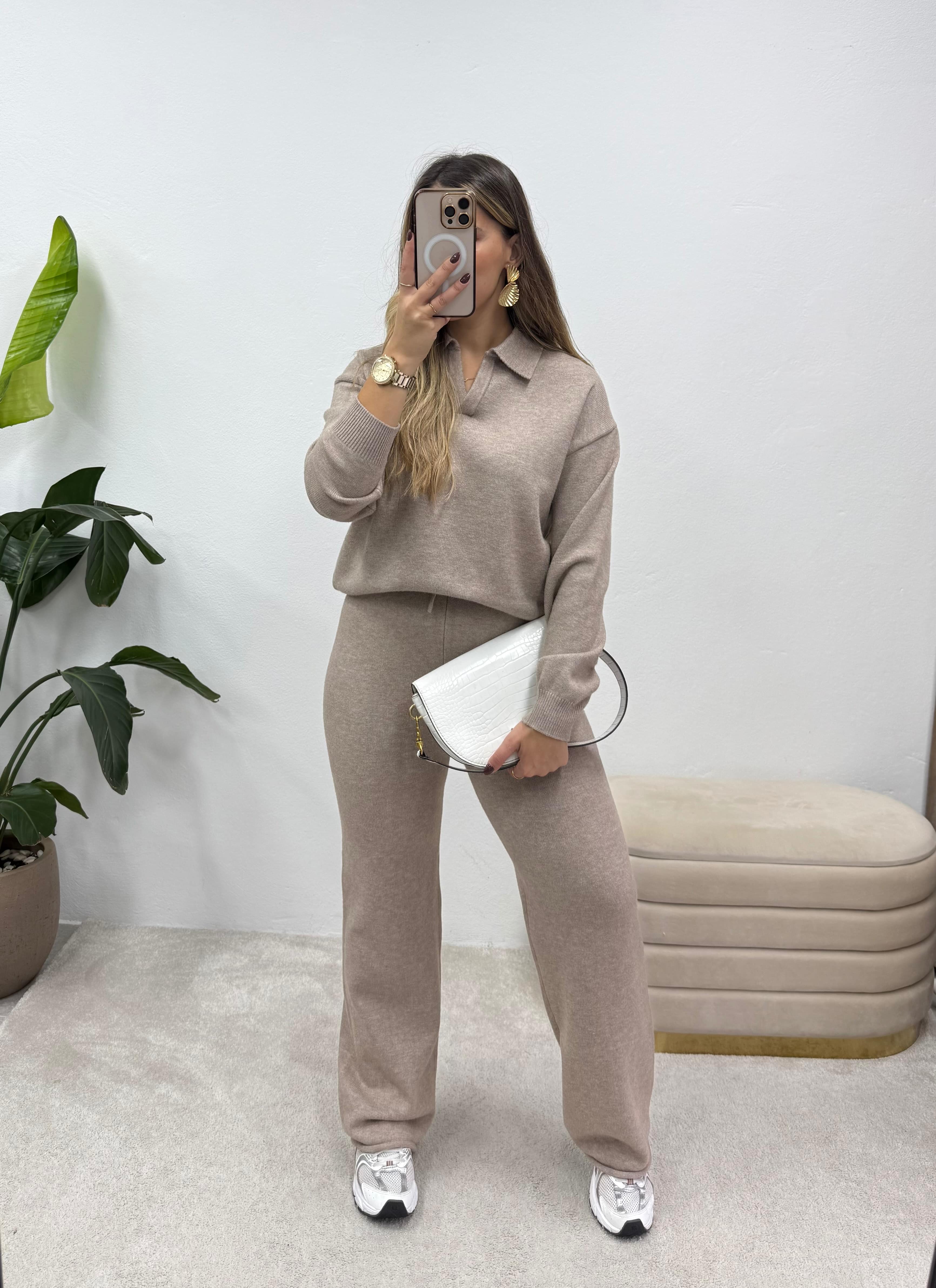 Conjunto Cozy Lux Cappuccino