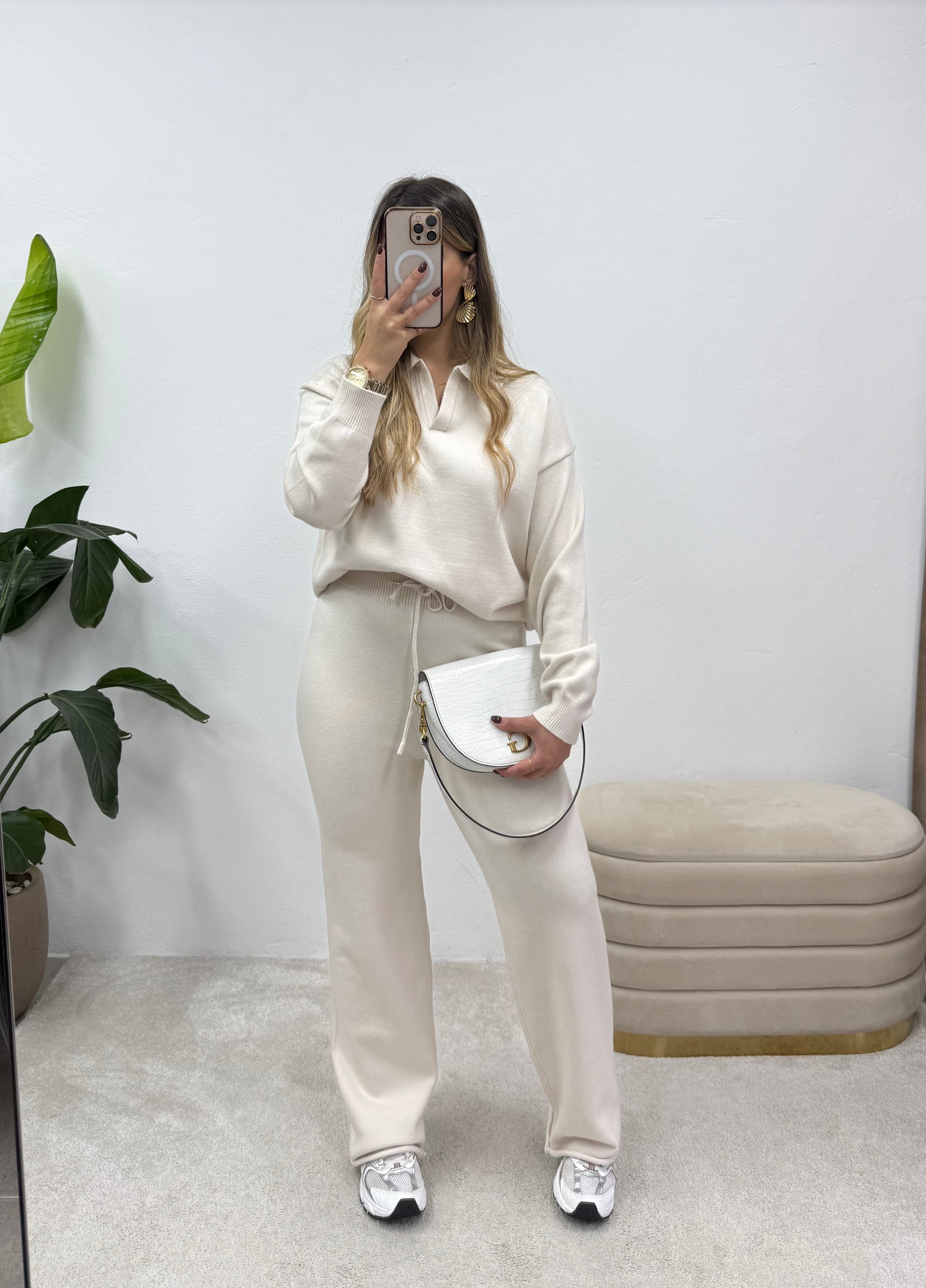 Conjunto Cozy Lux Creme