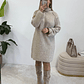 Vestido Winter Bege - Thumbnail 1