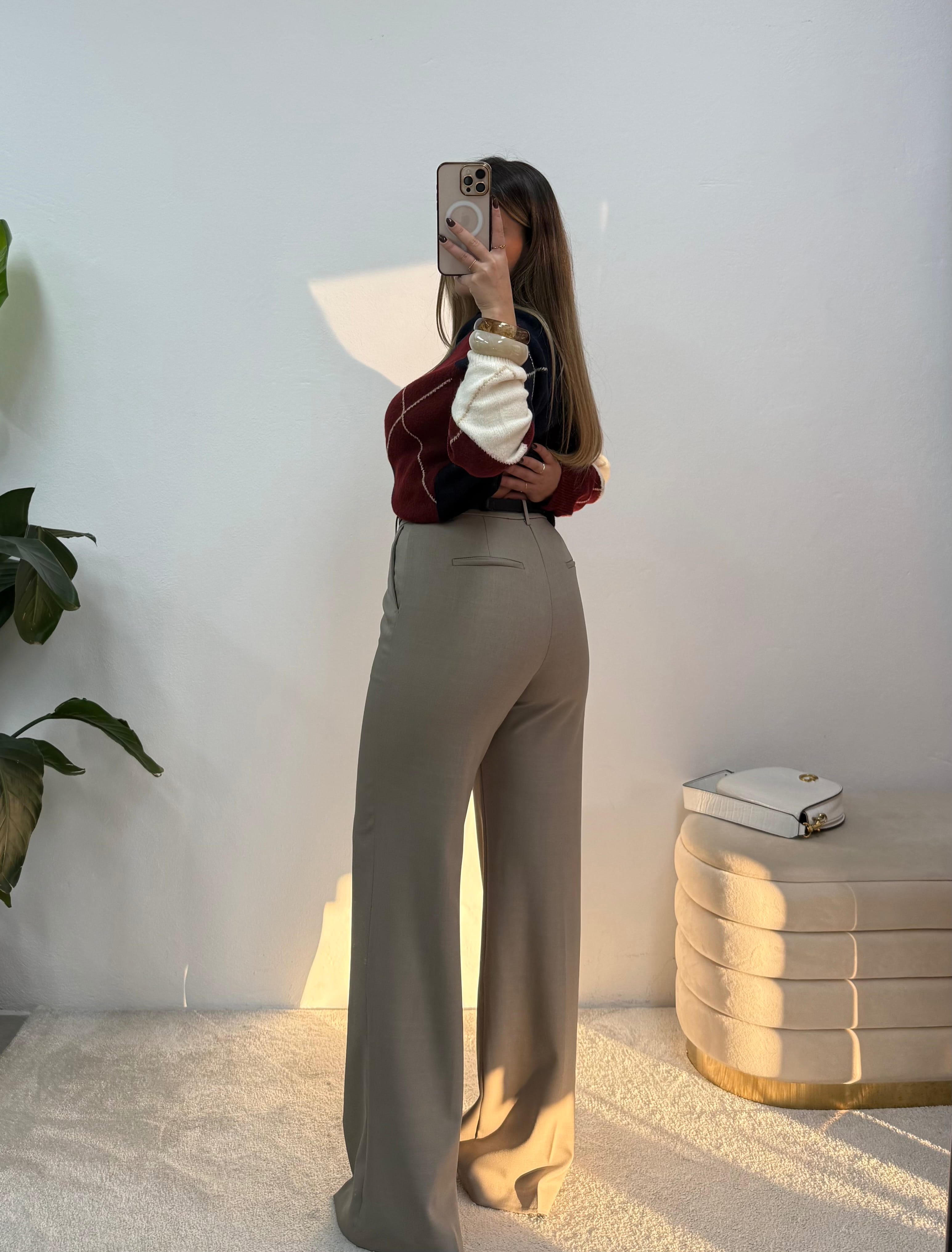 Calça Power Shape Taupe 4