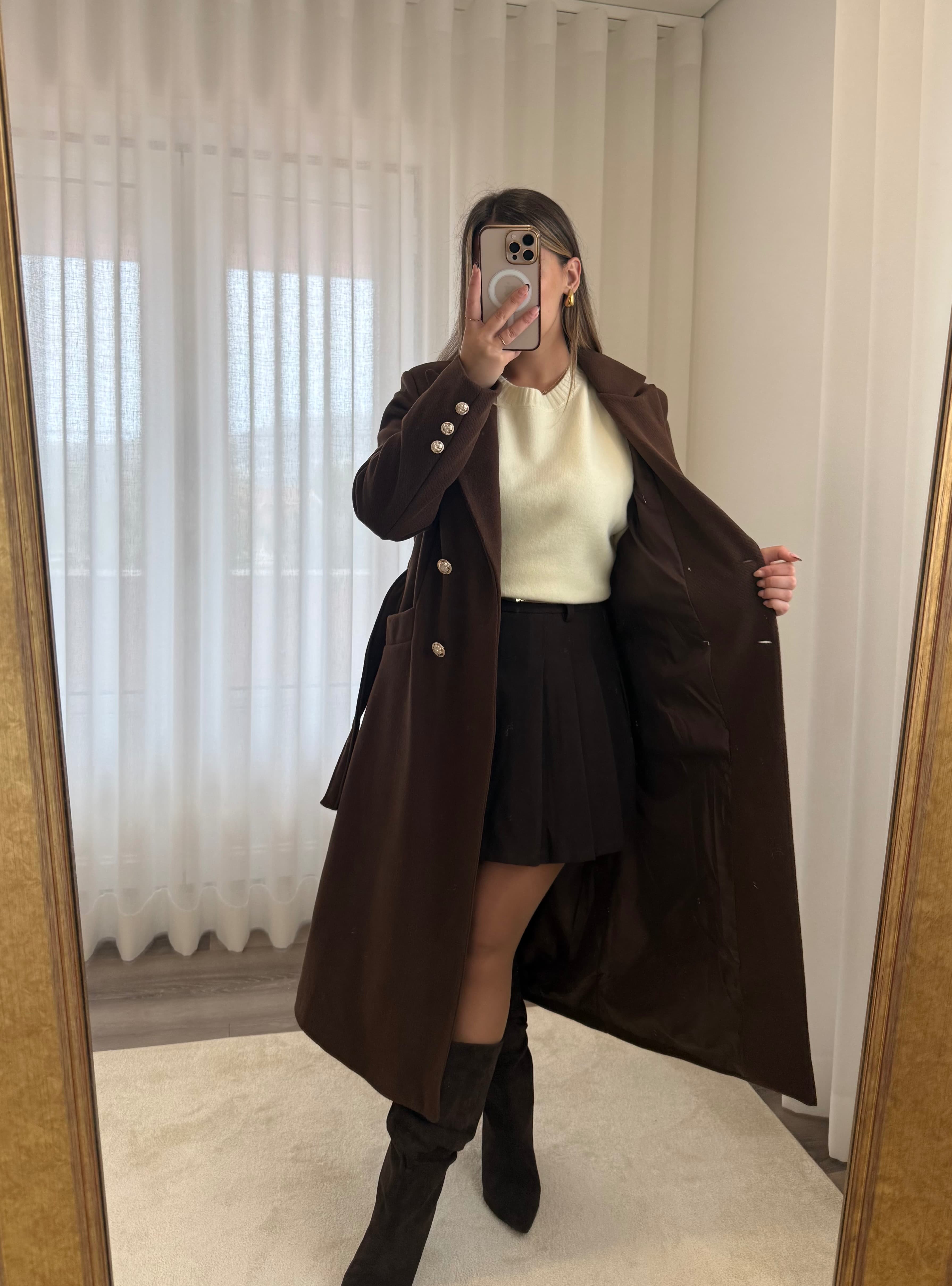 Sobretudo castanho (ENVIO A PARTIR DIA 2/12) 3