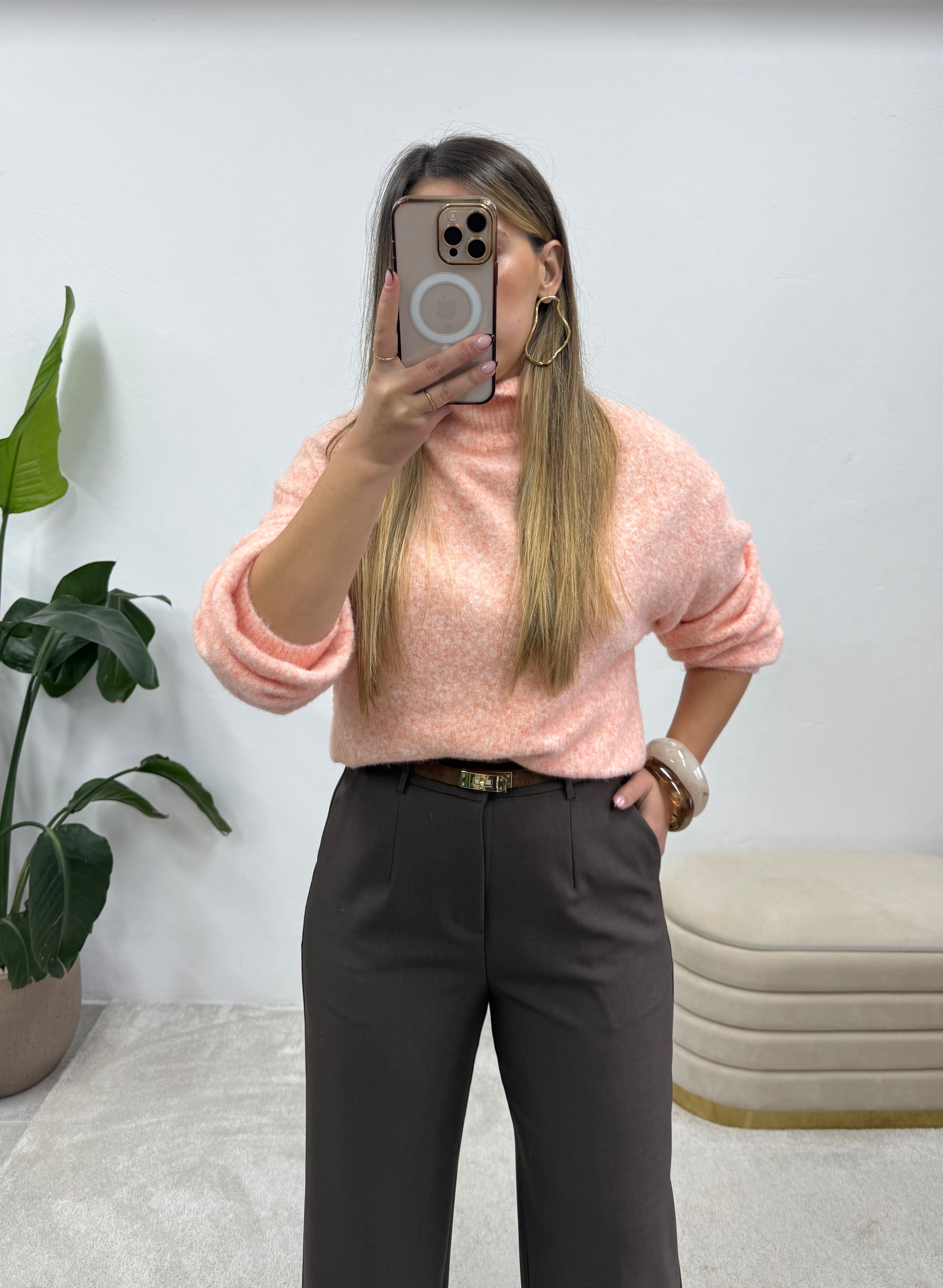 Malha algodão doce coral 4