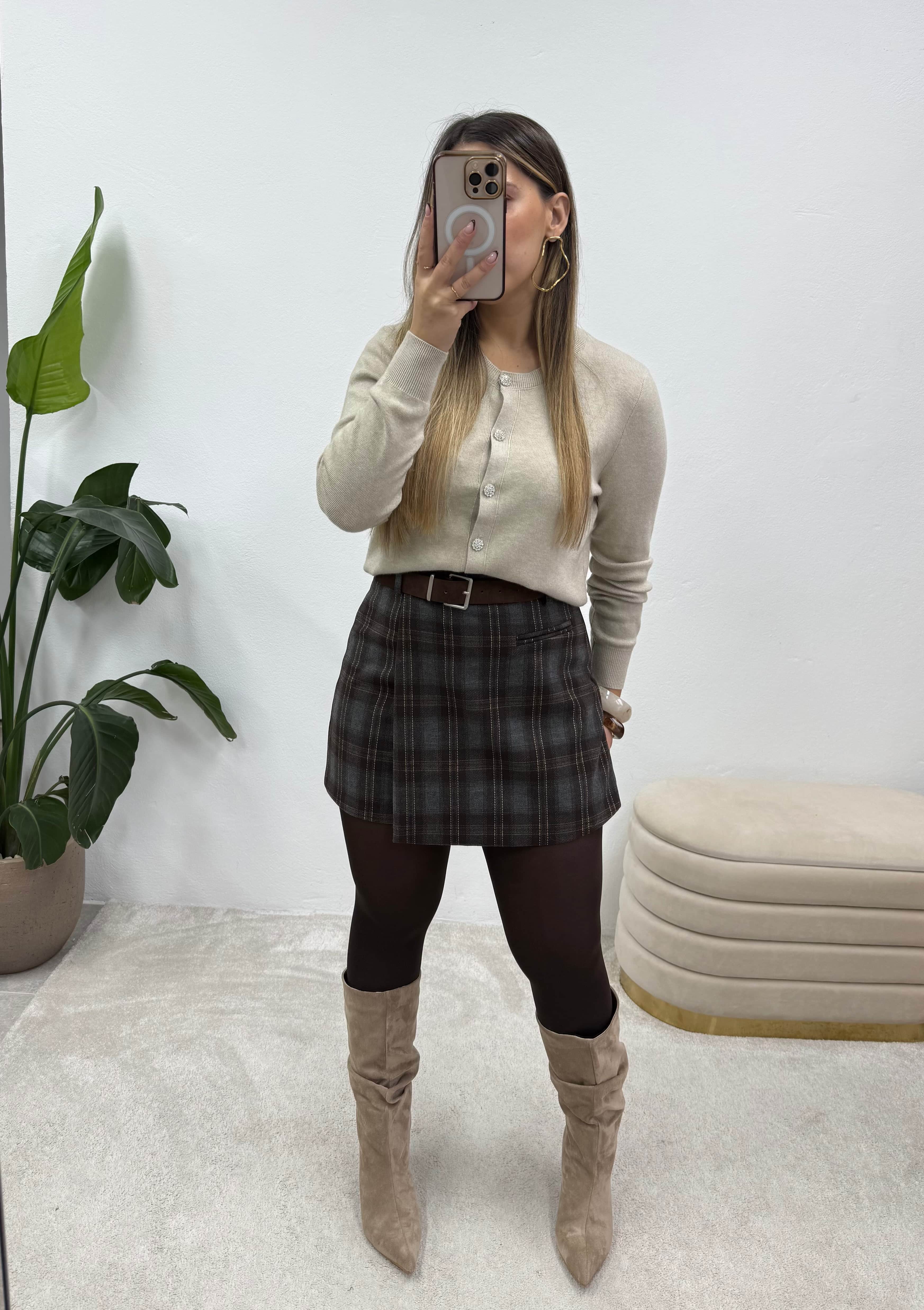 Cardigan jóia bege 5