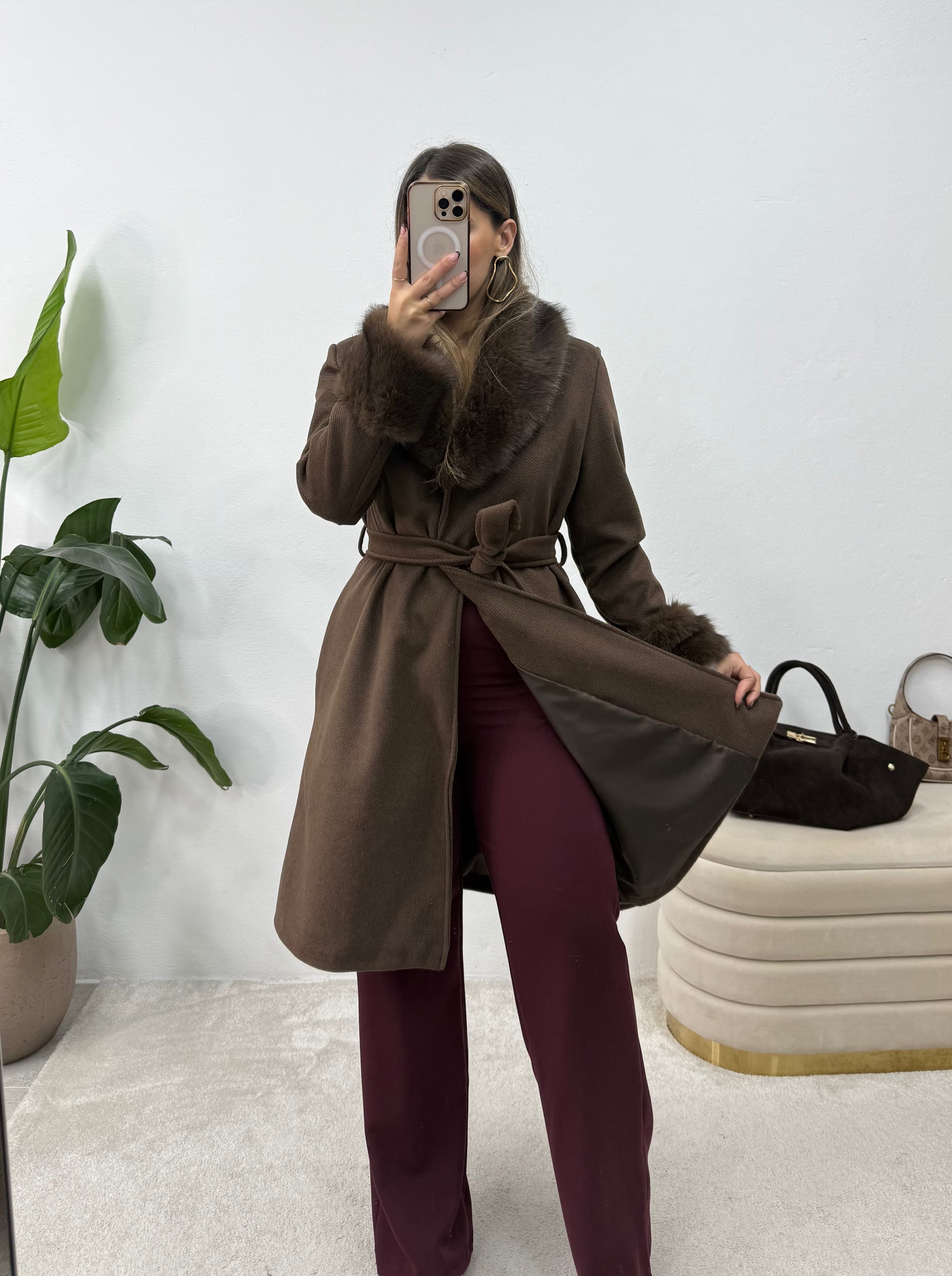 Sobretudo Glam Brown  7