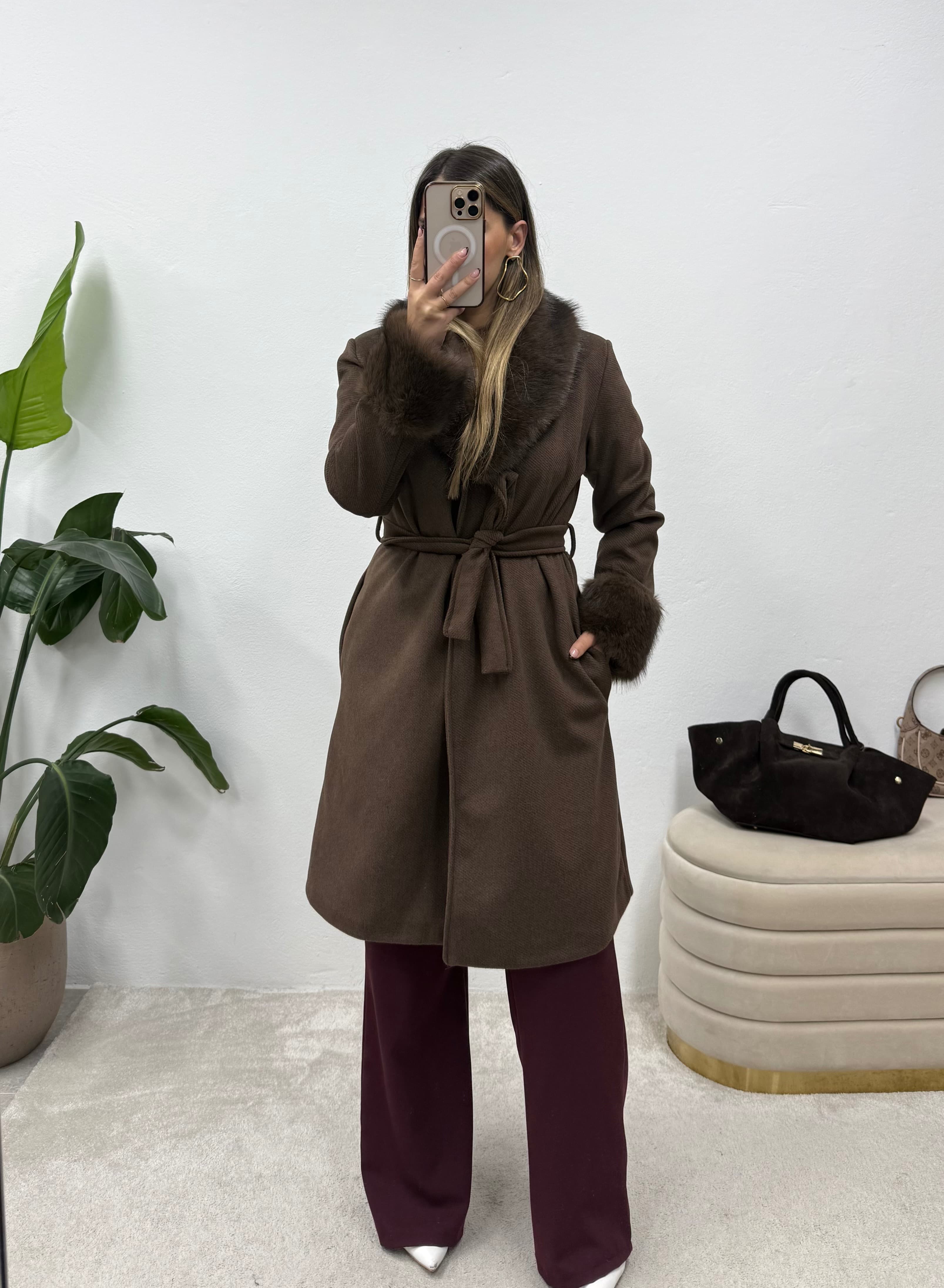 Sobretudo Glam Brown 