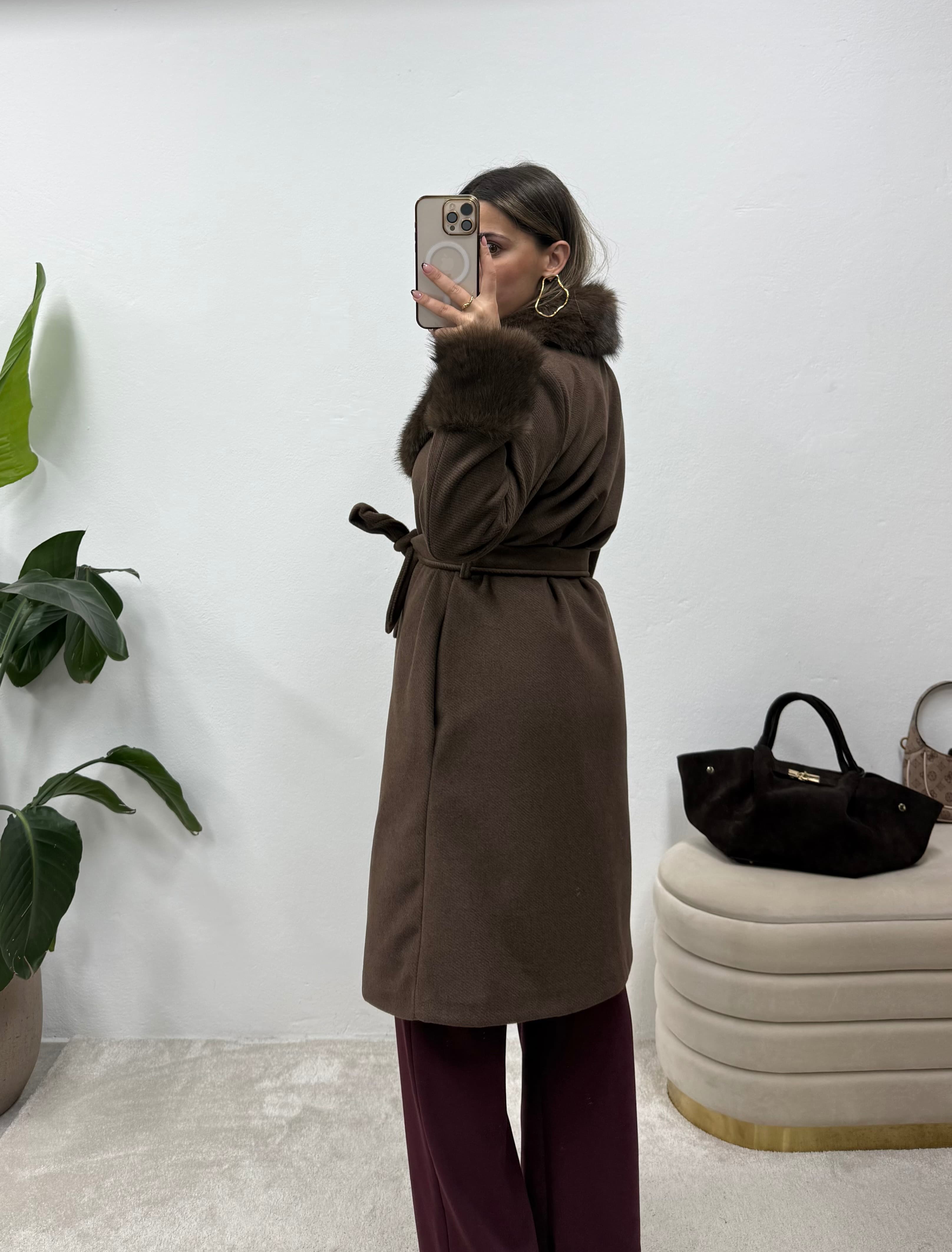 Sobretudo Glam Brown  3