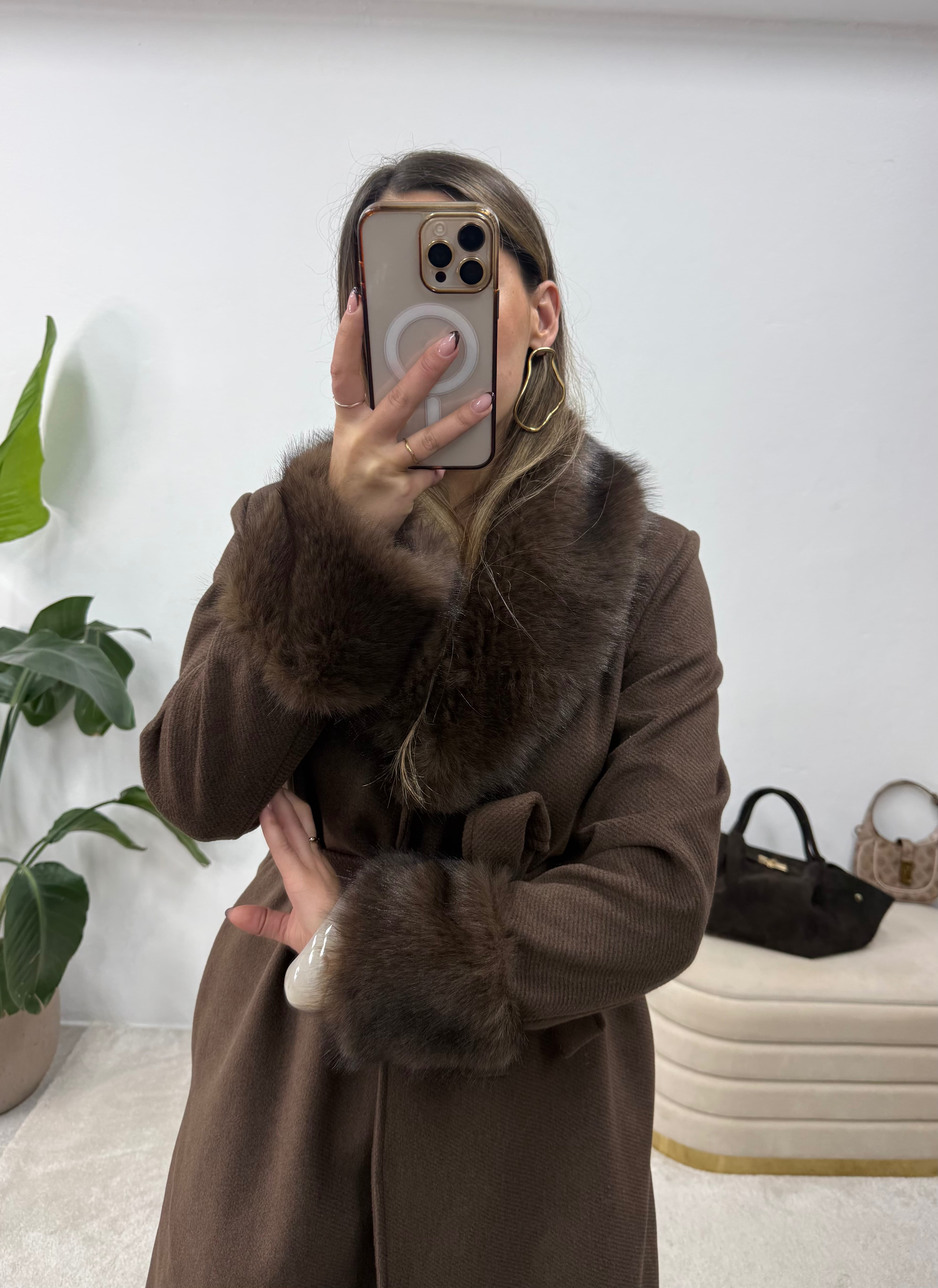 Sobretudo Glam Brown  6