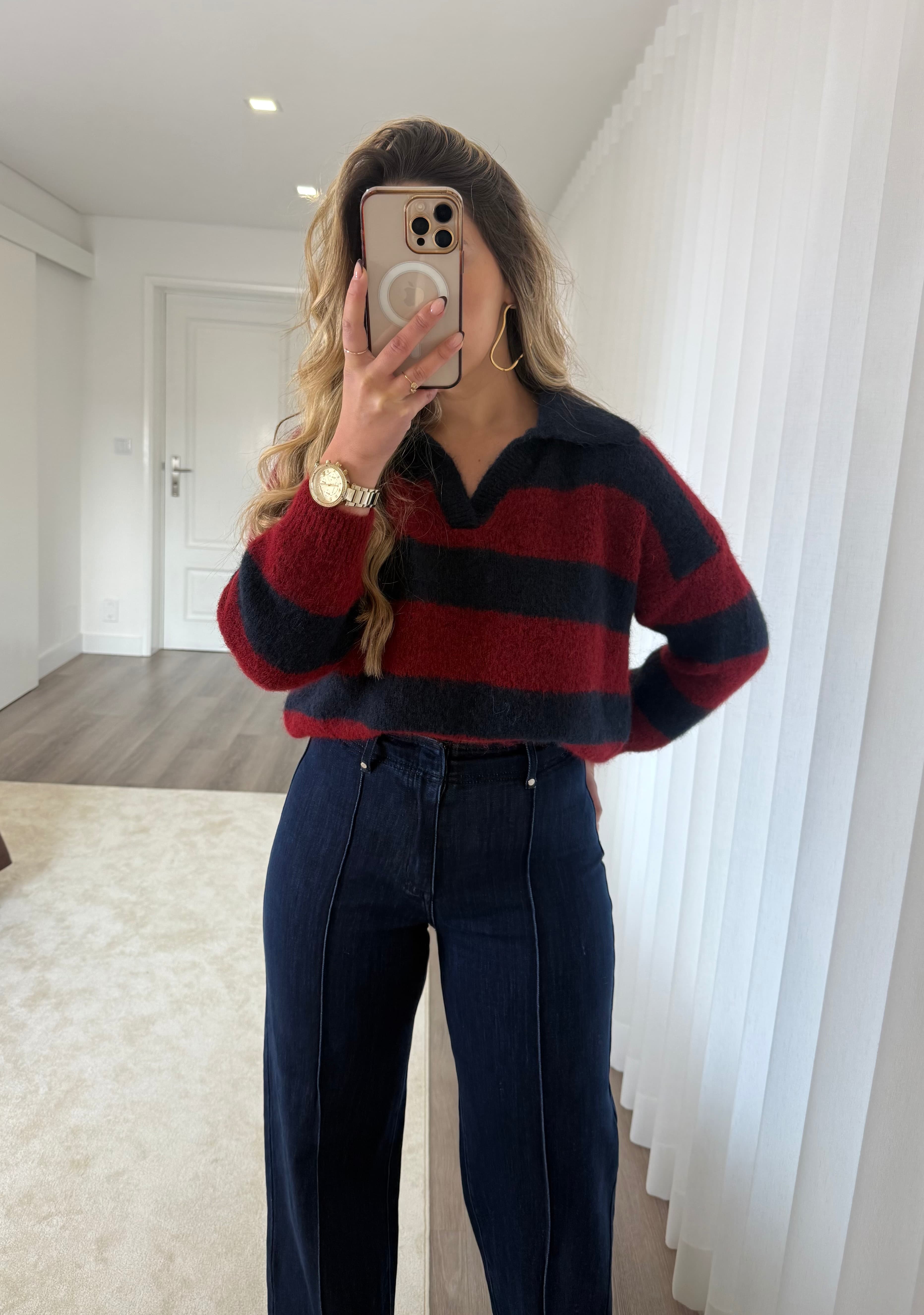 Polo Marinho/Bordeaux 1