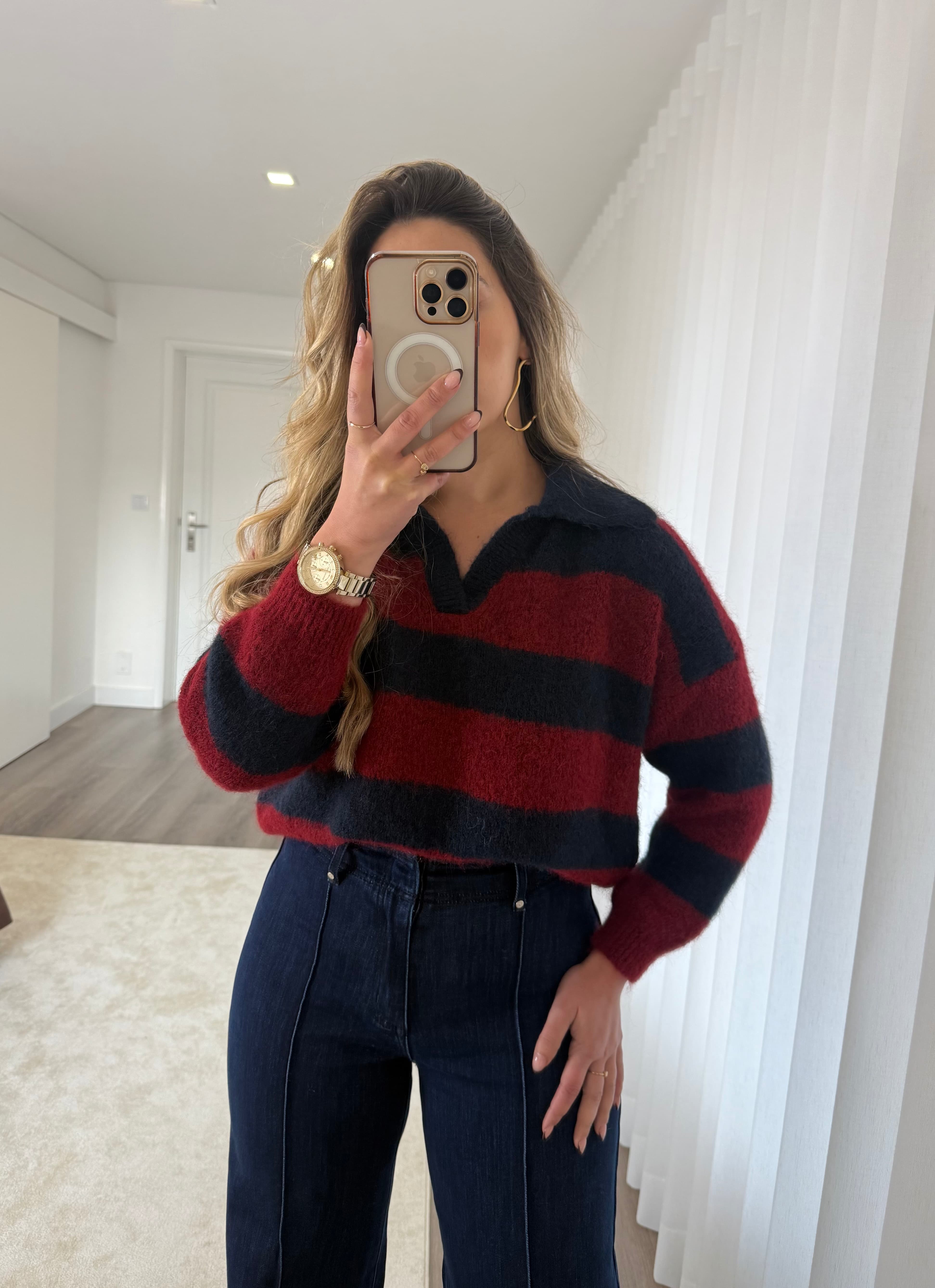 Polo Marinho/Bordeaux 2