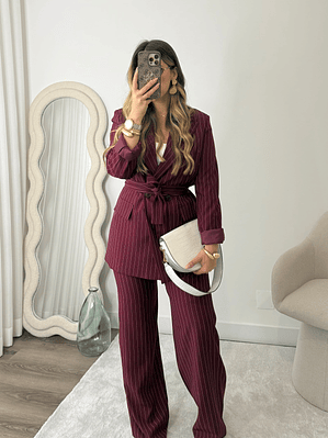 Fato Iconic Femme -Bordeaux (PRÉ-VENDA ENVIO A PARTIR DO DIA 11/3)