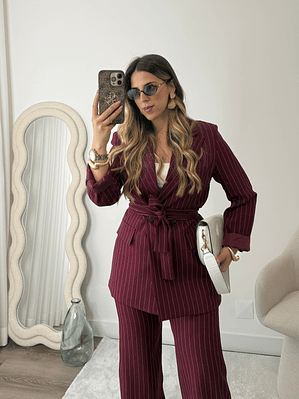 Fato Iconic Femme -Bordeaux (PRÉ-VENDA ENVIO A PARTIR DO DIA 11/3)