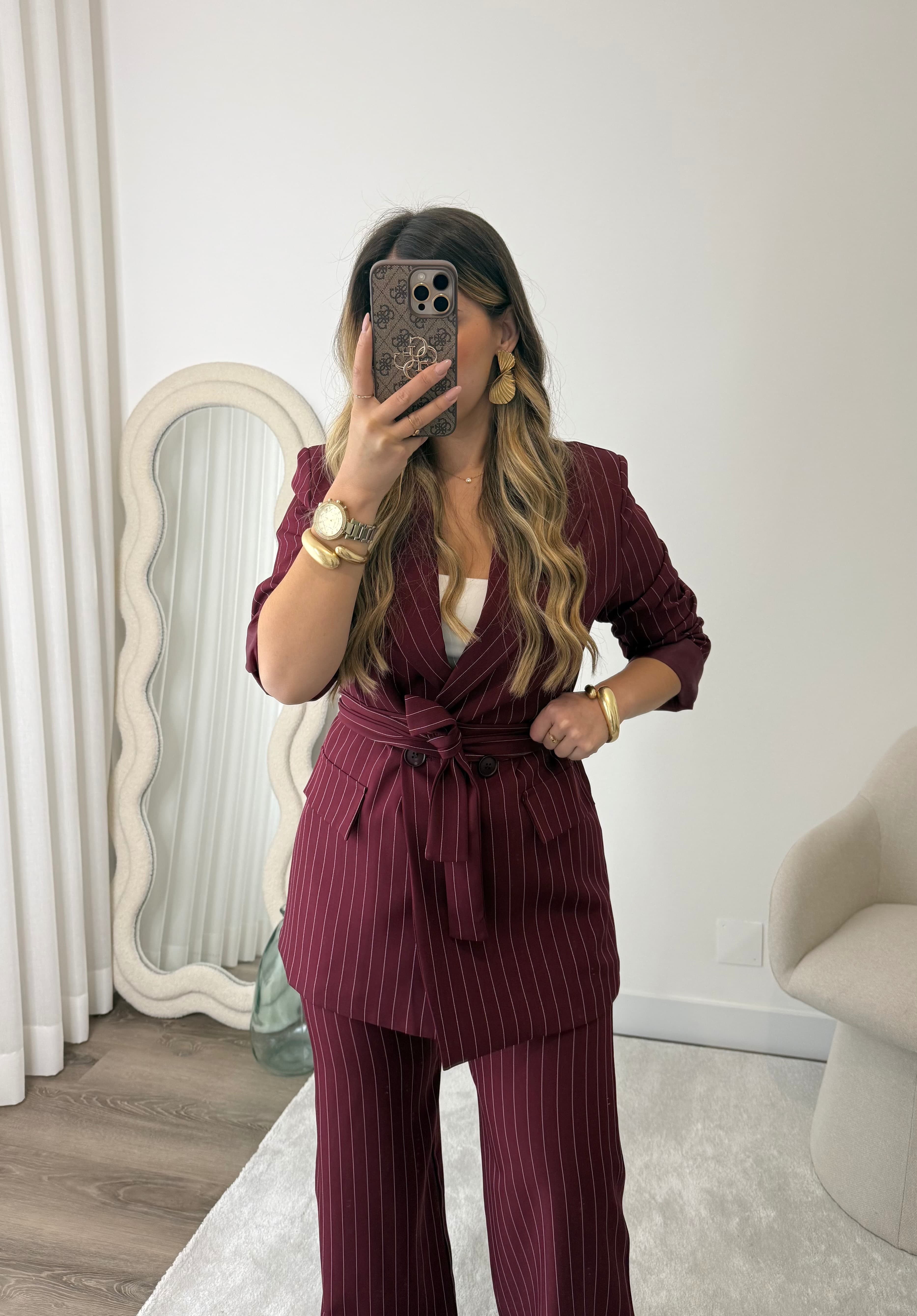 Fato Iconic Femme -Bordeaux  8