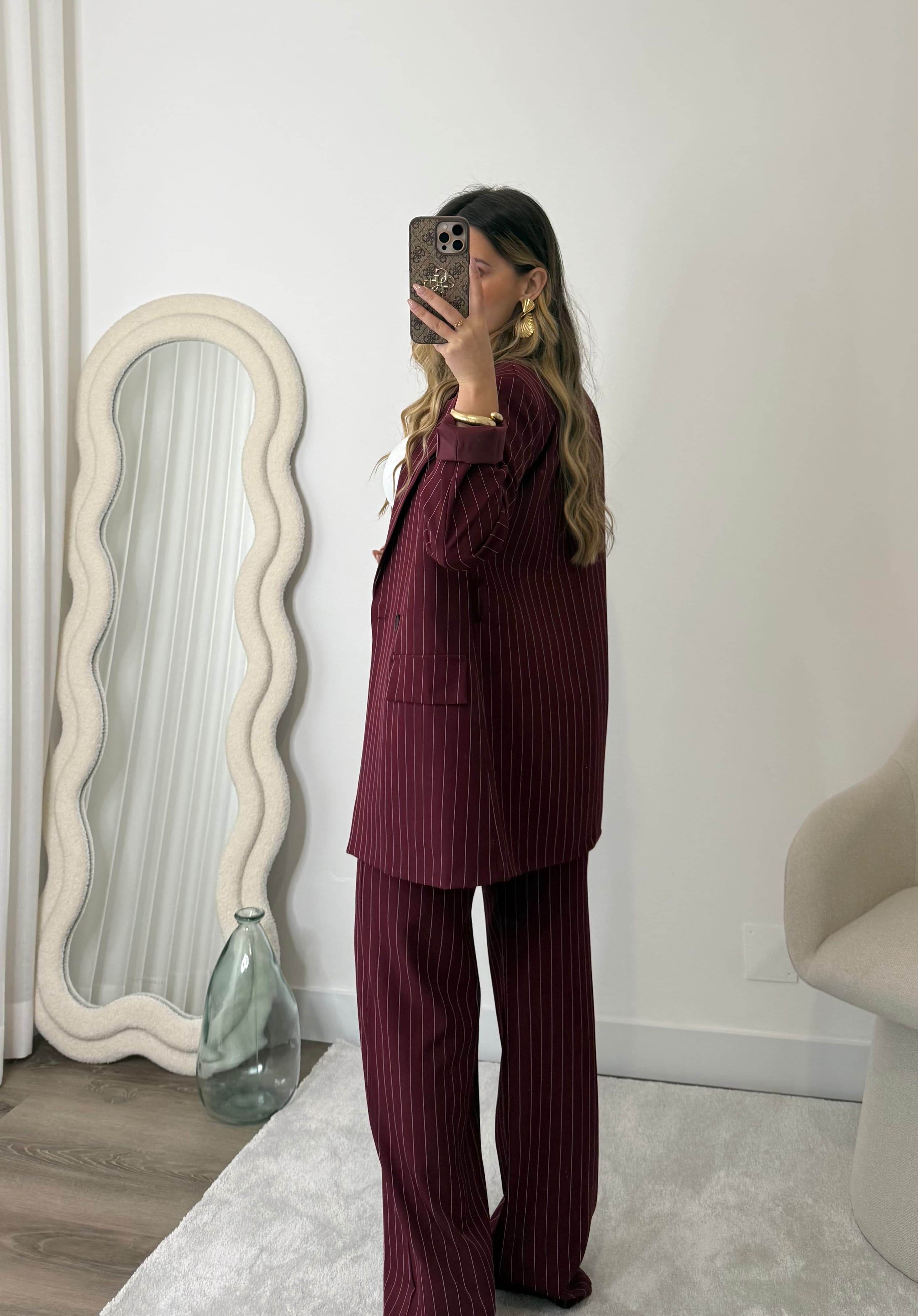 Fato Iconic Femme -Bordeaux  6