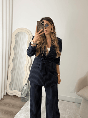 Fato Iconic Femme- Marinho