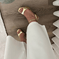 Sandália kyra Gold - Thumbnail 1