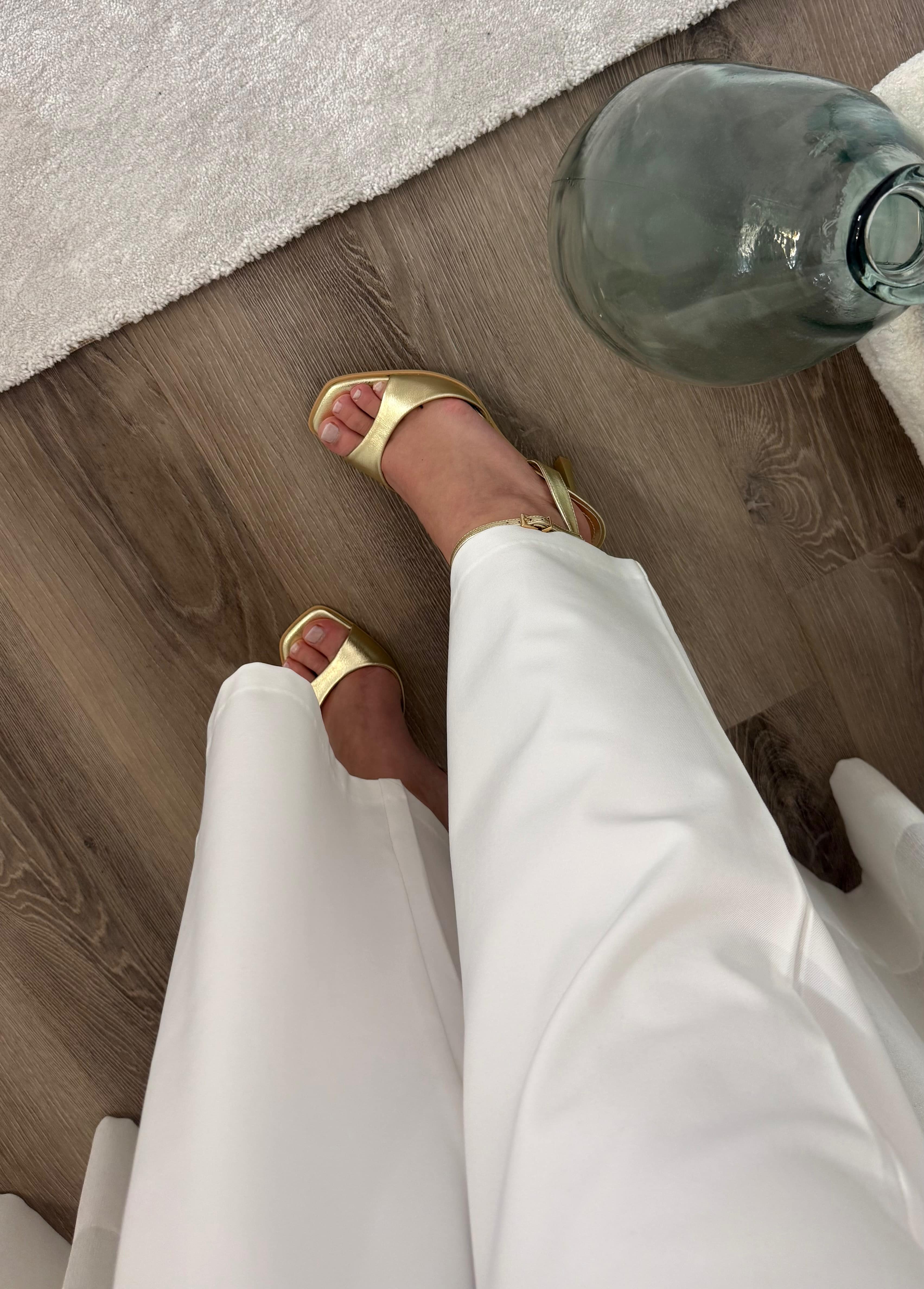 Sandália kyra Gold 4