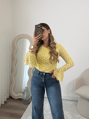 Blusa Delicata Yellow