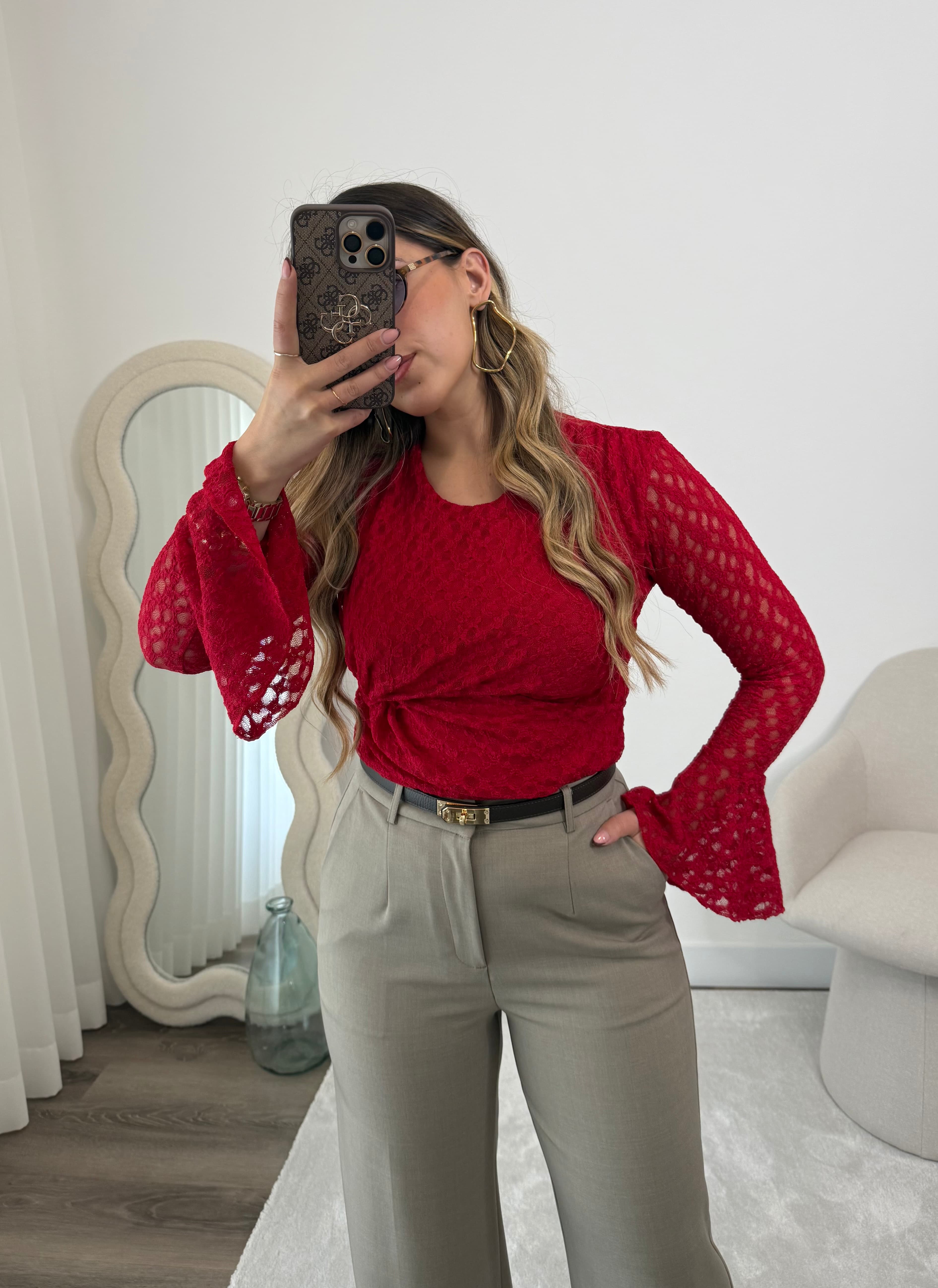 Blusa Delicata Red 8