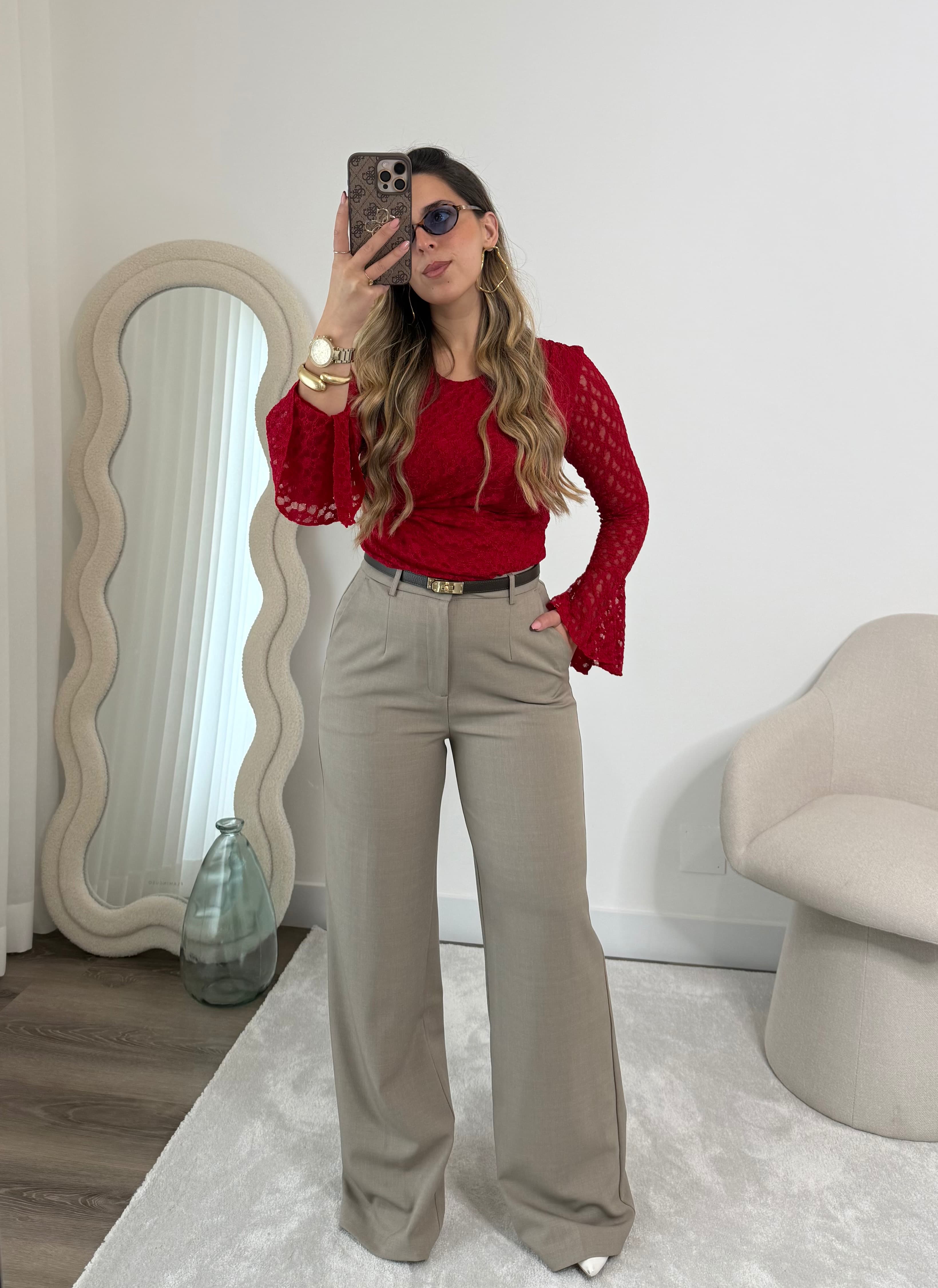 Blusa Delicata Red 2
