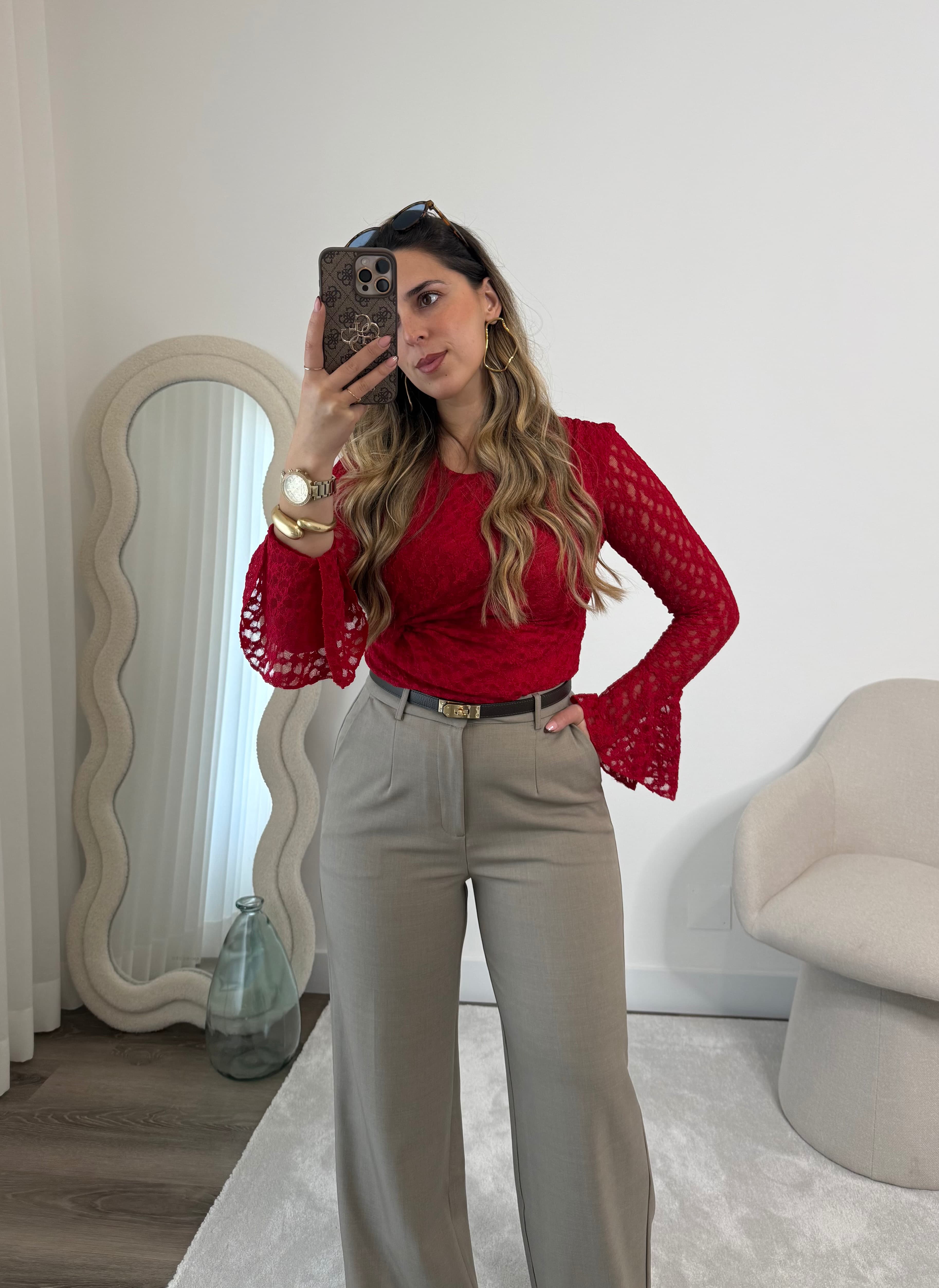Blusa Delicata Red 1