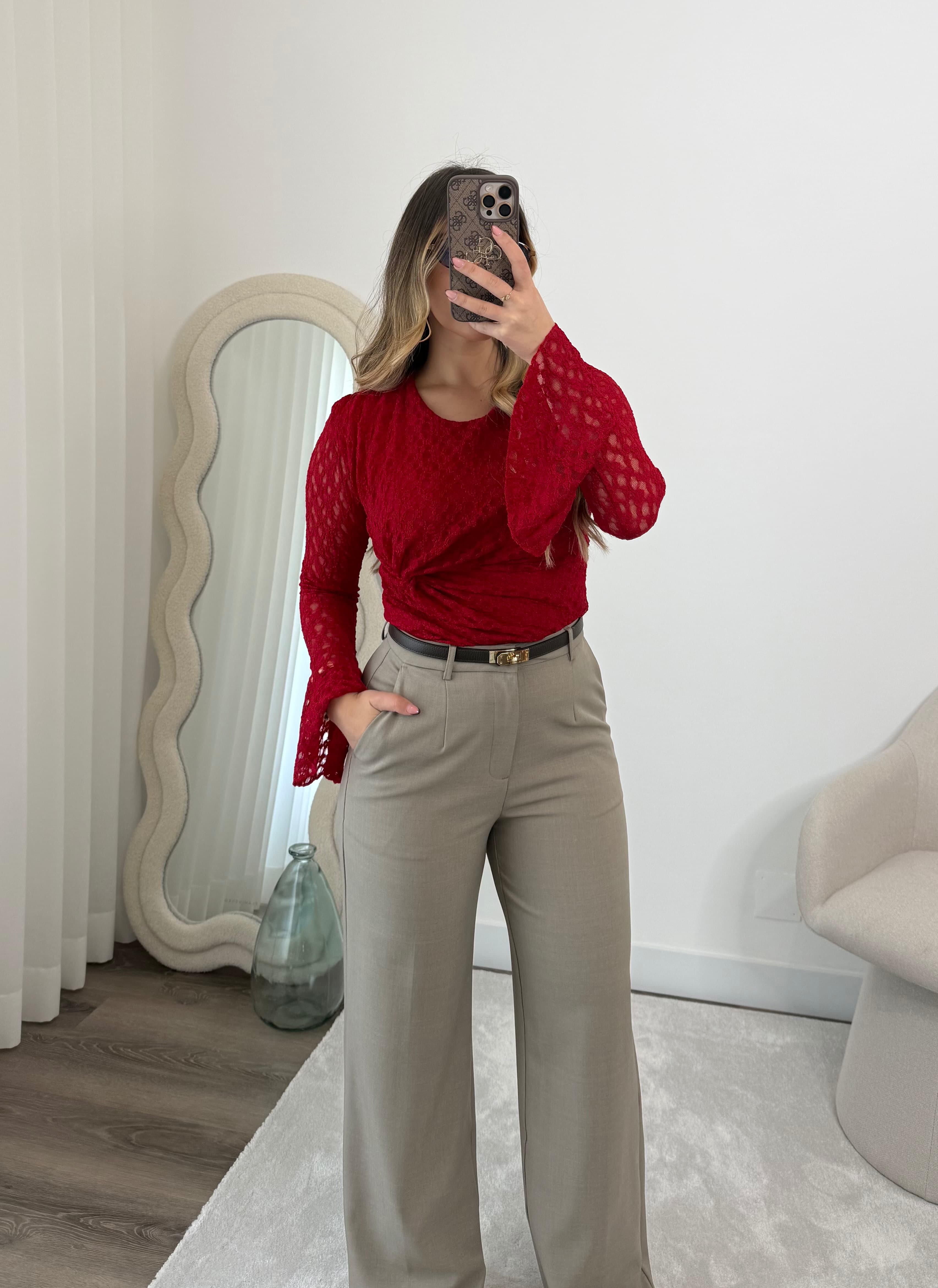 Blusa Delicata Red 5