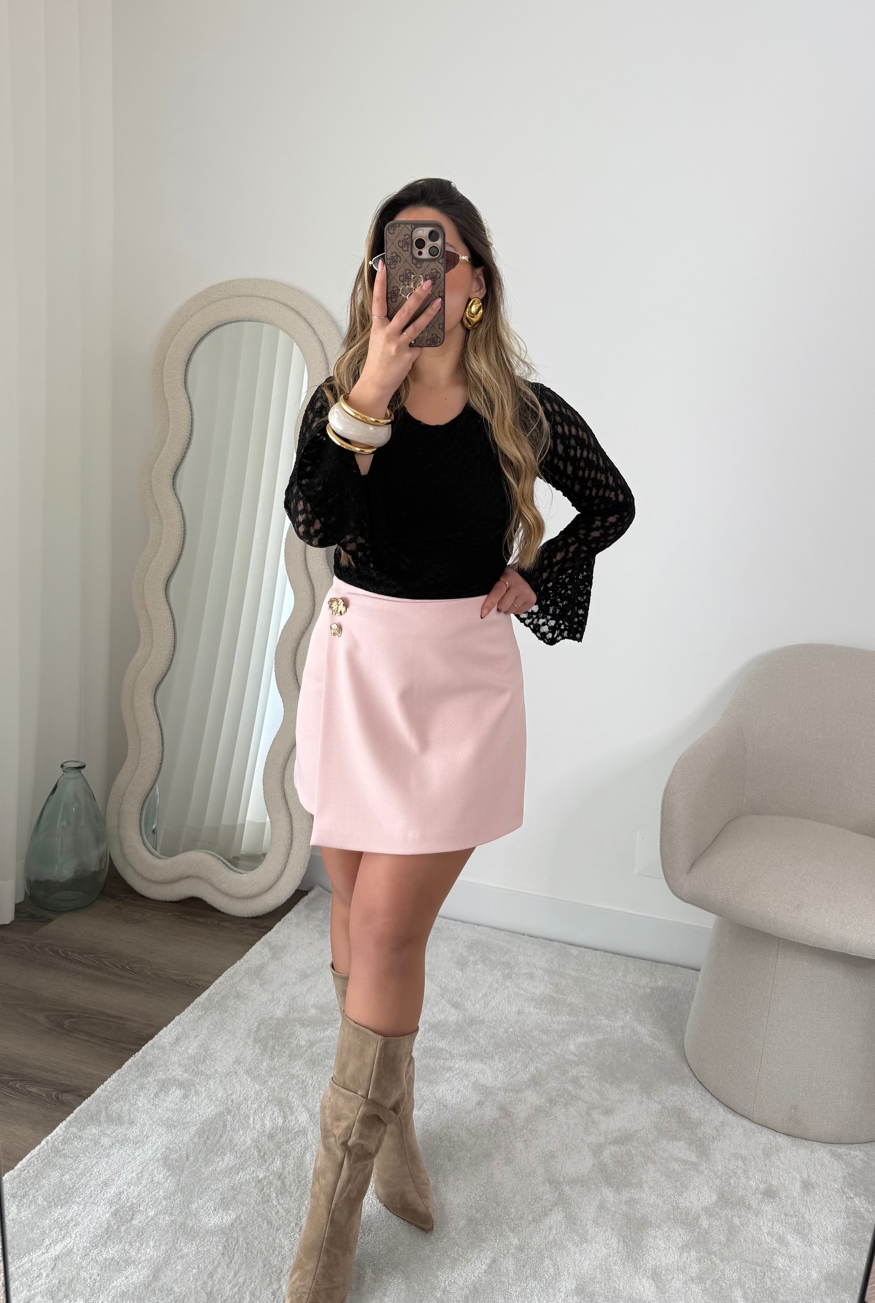 Saia Parisienne - Rosa 1