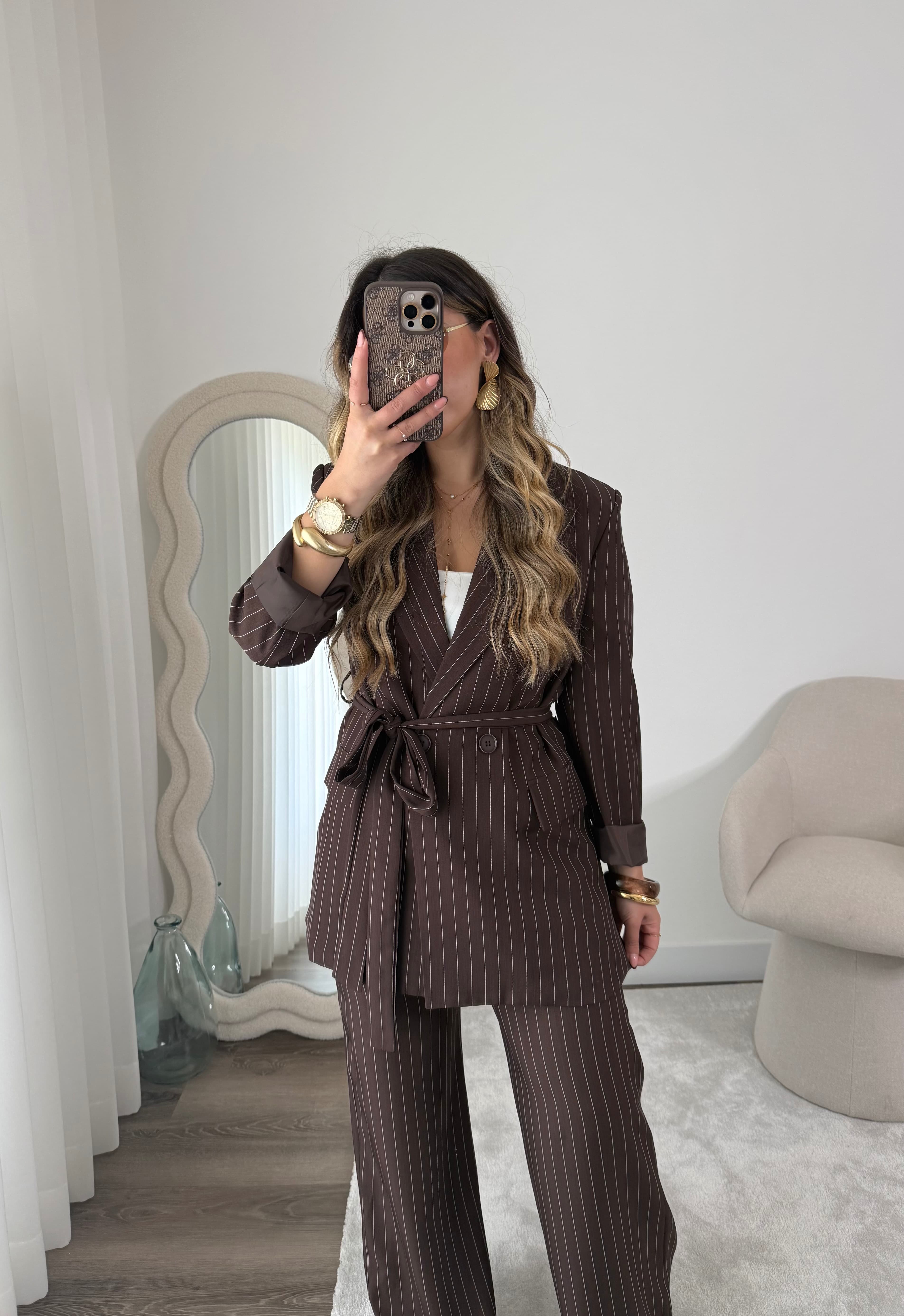 Fato Iconic Femme- Brown  2