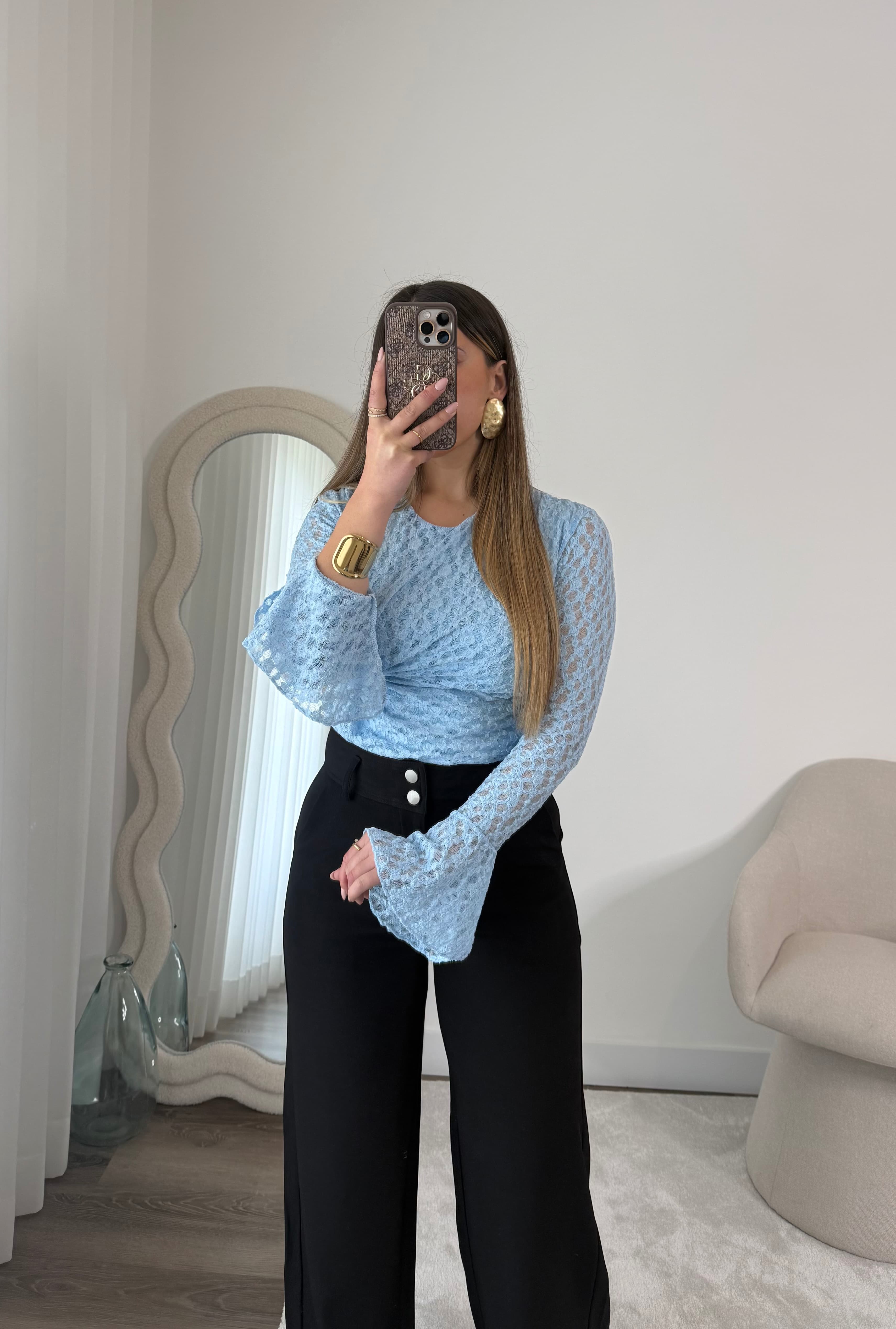 Blusa Delicata Blue  3