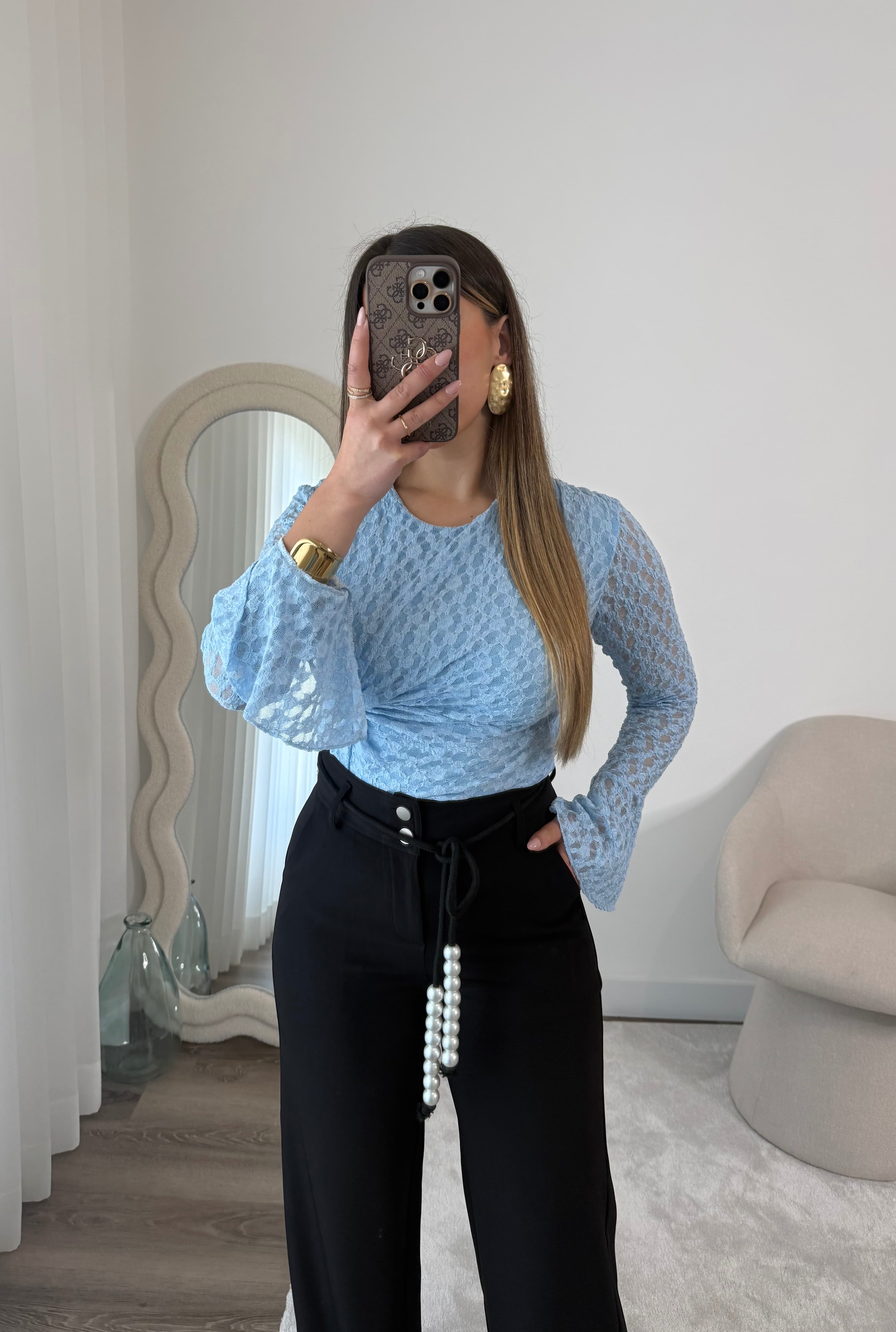 Blusa Delicata Blue  4