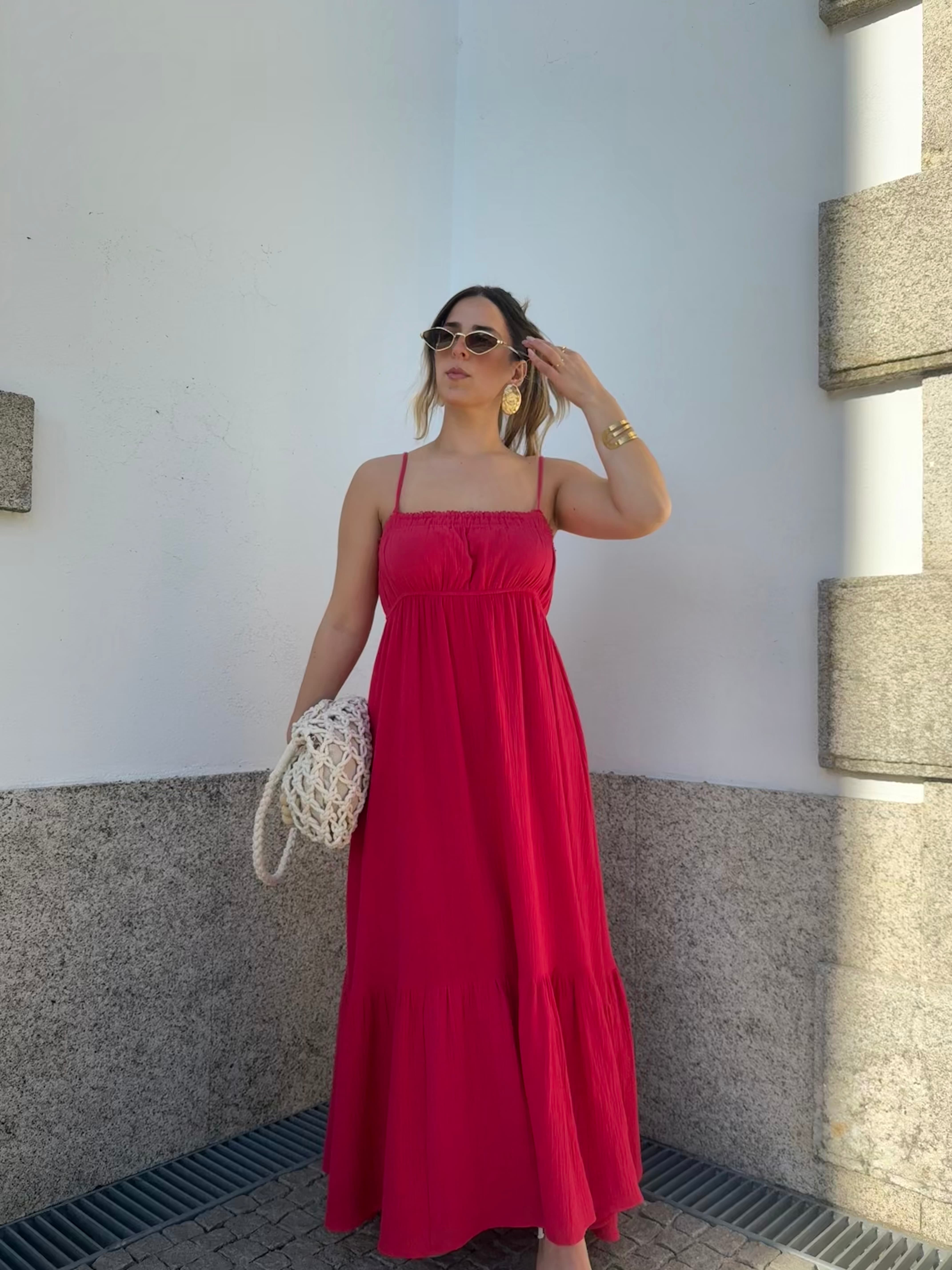 Vestido Essenza Cherry 5