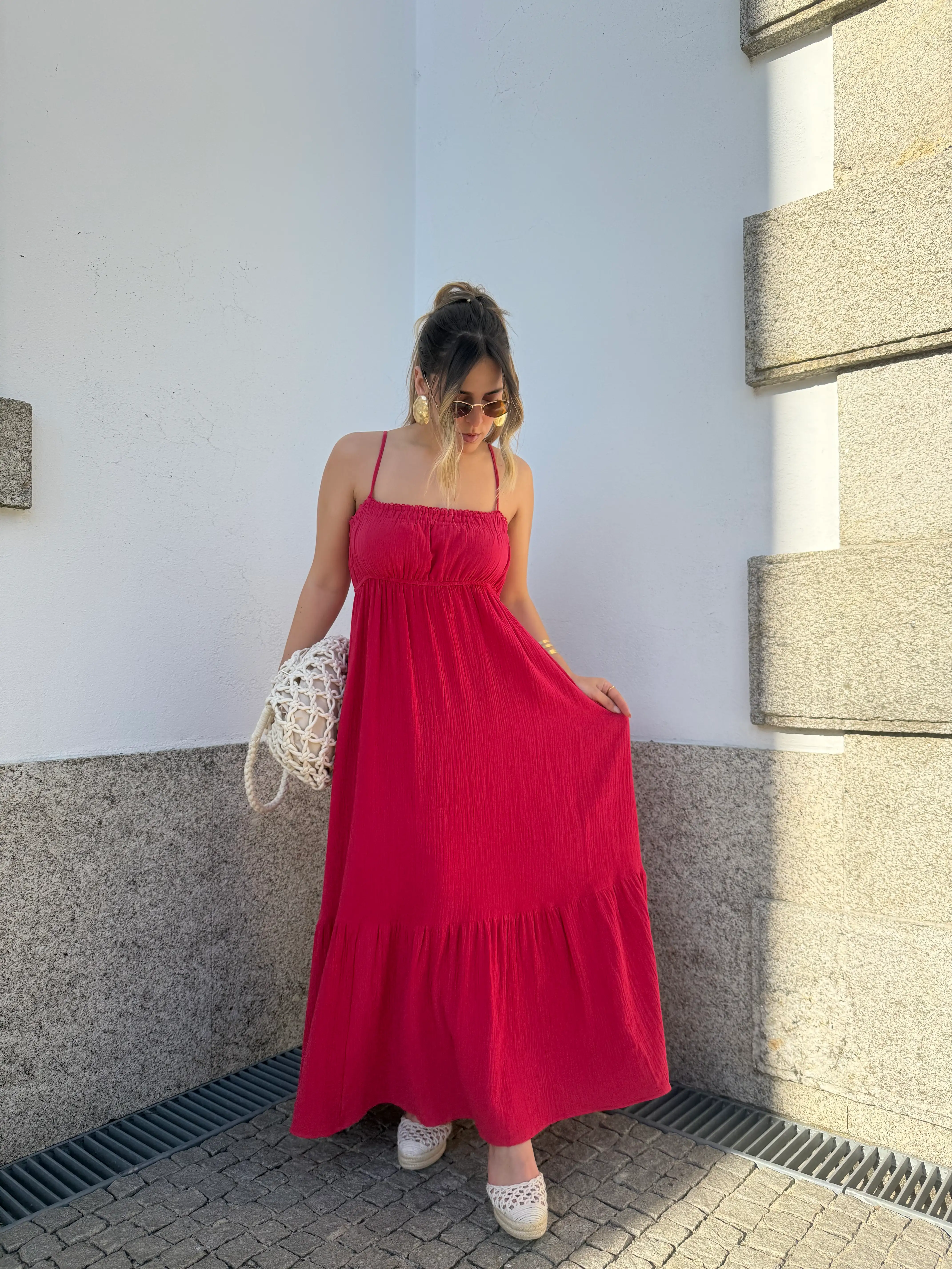 Vestido Essenza Cherry 3