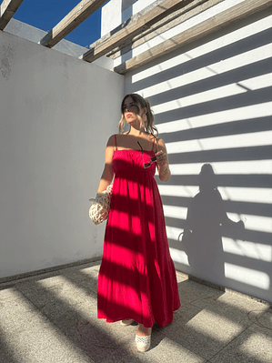 Vestido Essenza Cherry