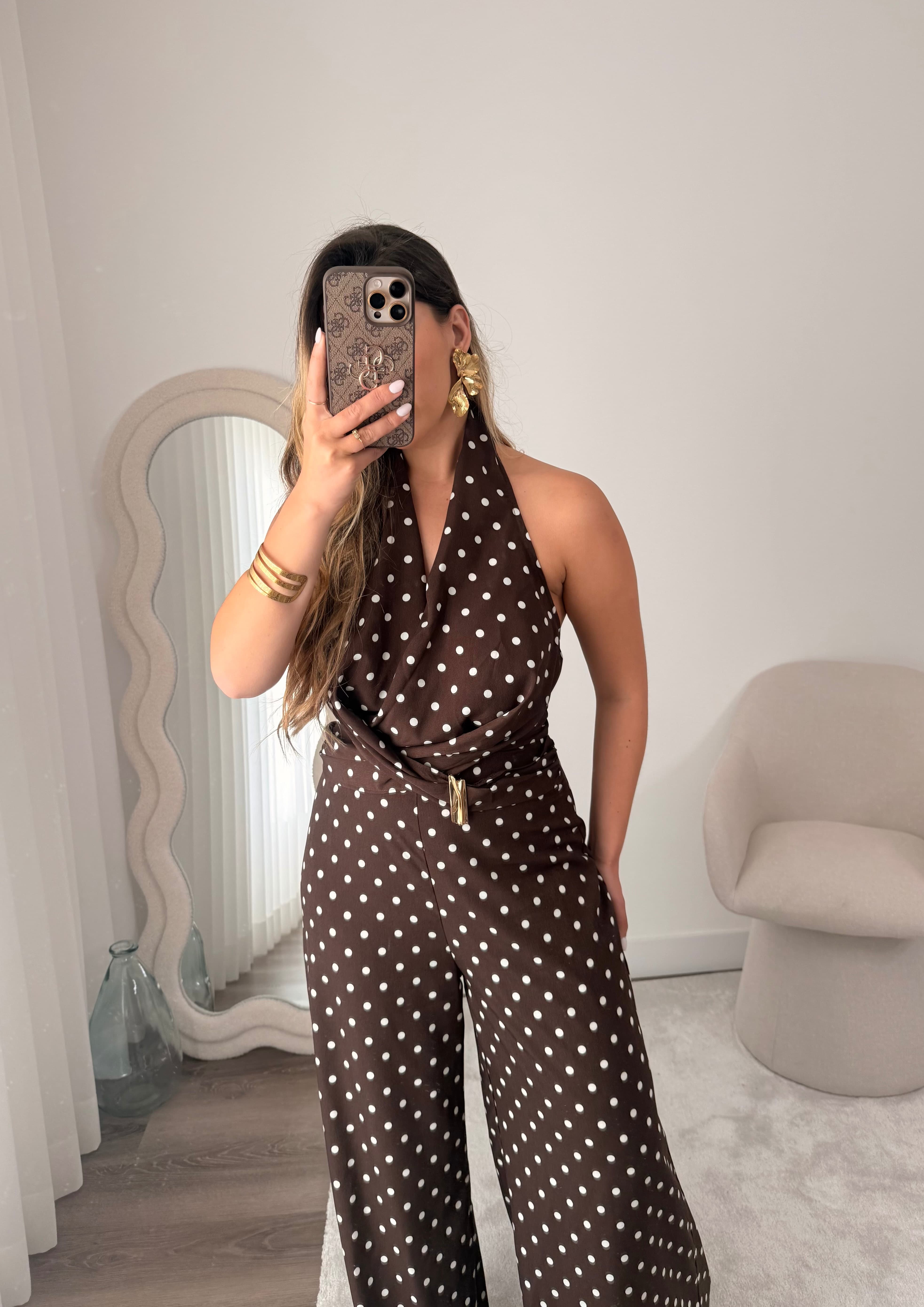 Macacão Poá Elegance 5