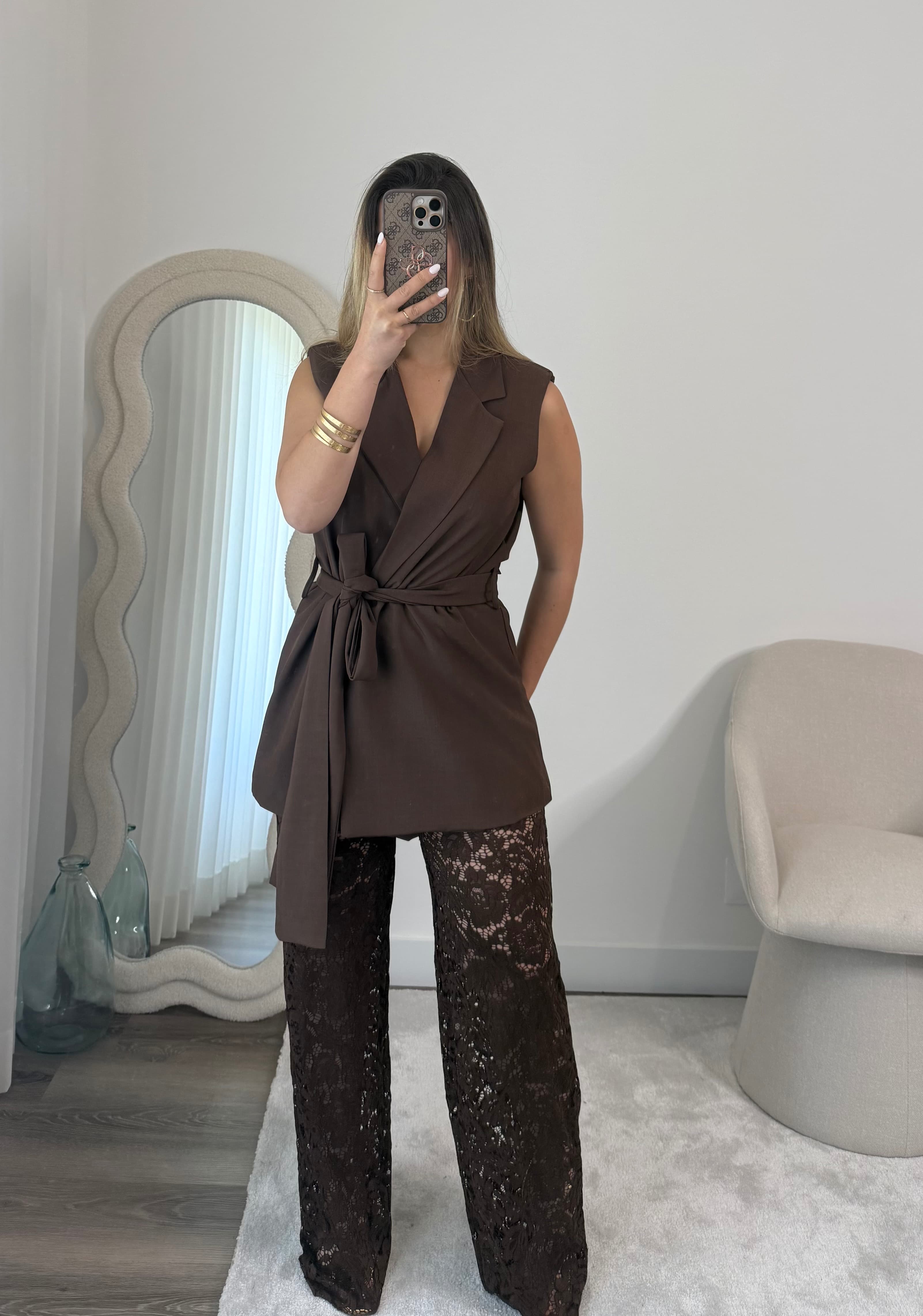 Conjunto Glam Brown ( pré-venda: envio previsto dia 7/5) 5
