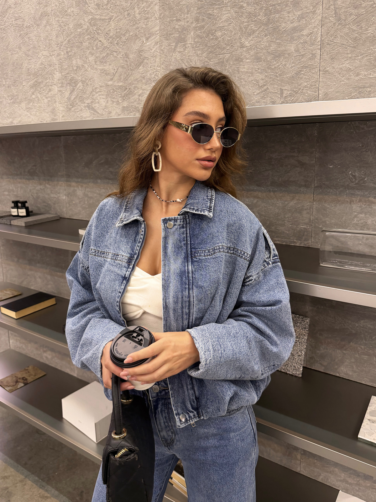 Denim Icon Bomber 1