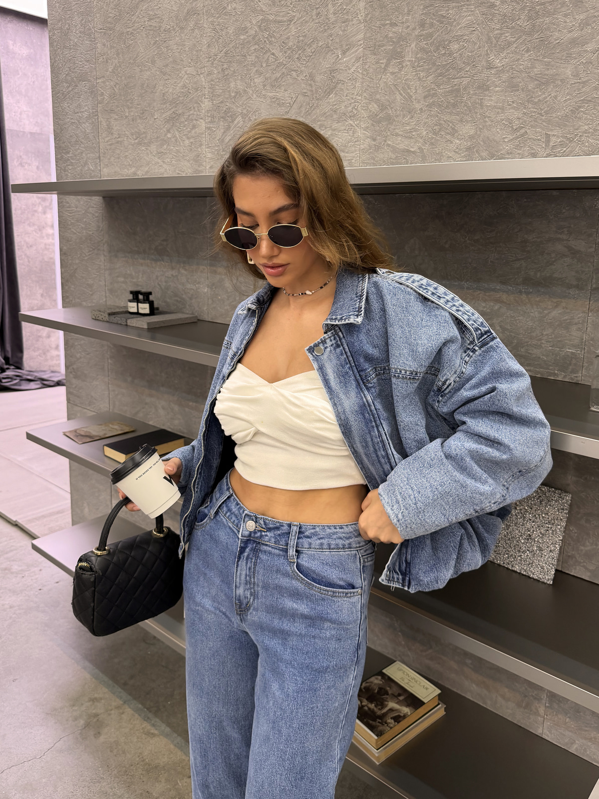 Denim Icon Bomber 2