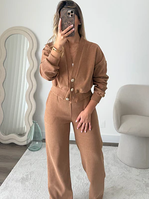 Conjunto Elodie Camel (pré-venda: envio previsto dia 26/10)