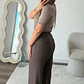 Calça Power Shape Brown - Thumbnail 2