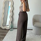 Calça Power Shape Brown - Thumbnail 6