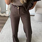 Calça Power Shape Brown - Thumbnail 4