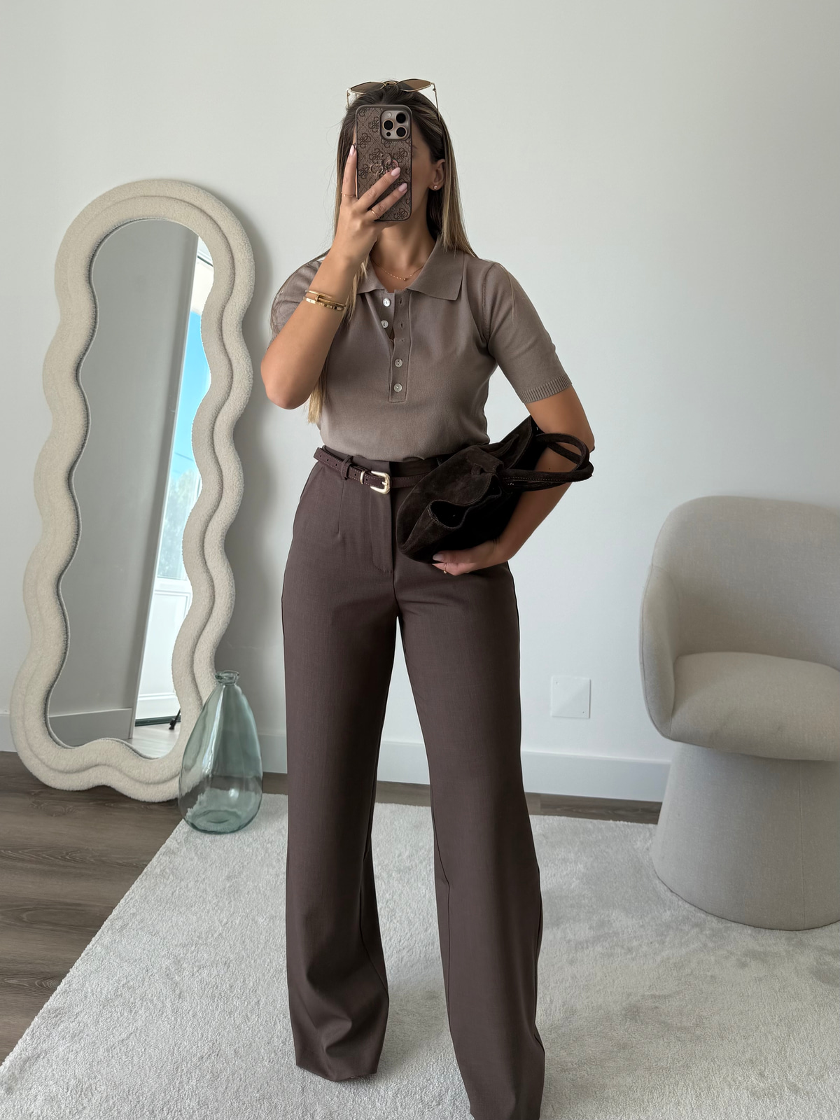 Calça Power Shape Brown 3