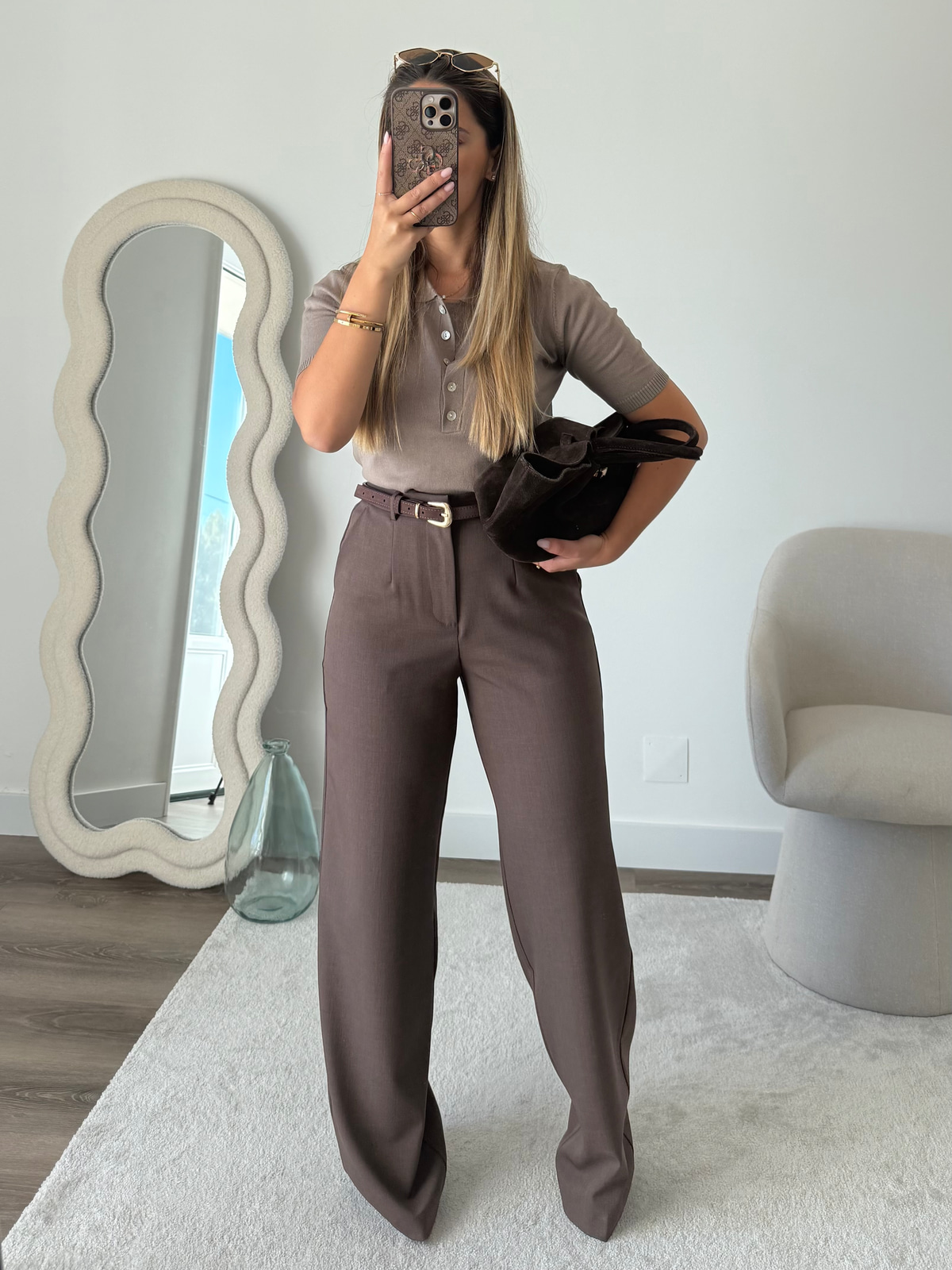 Calça Power Shape Brown 5