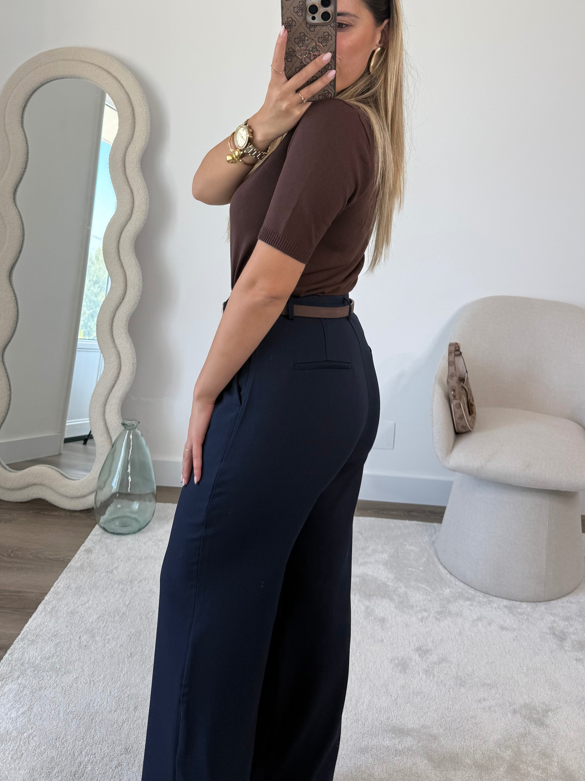 Calça Power Shape Navy  2
