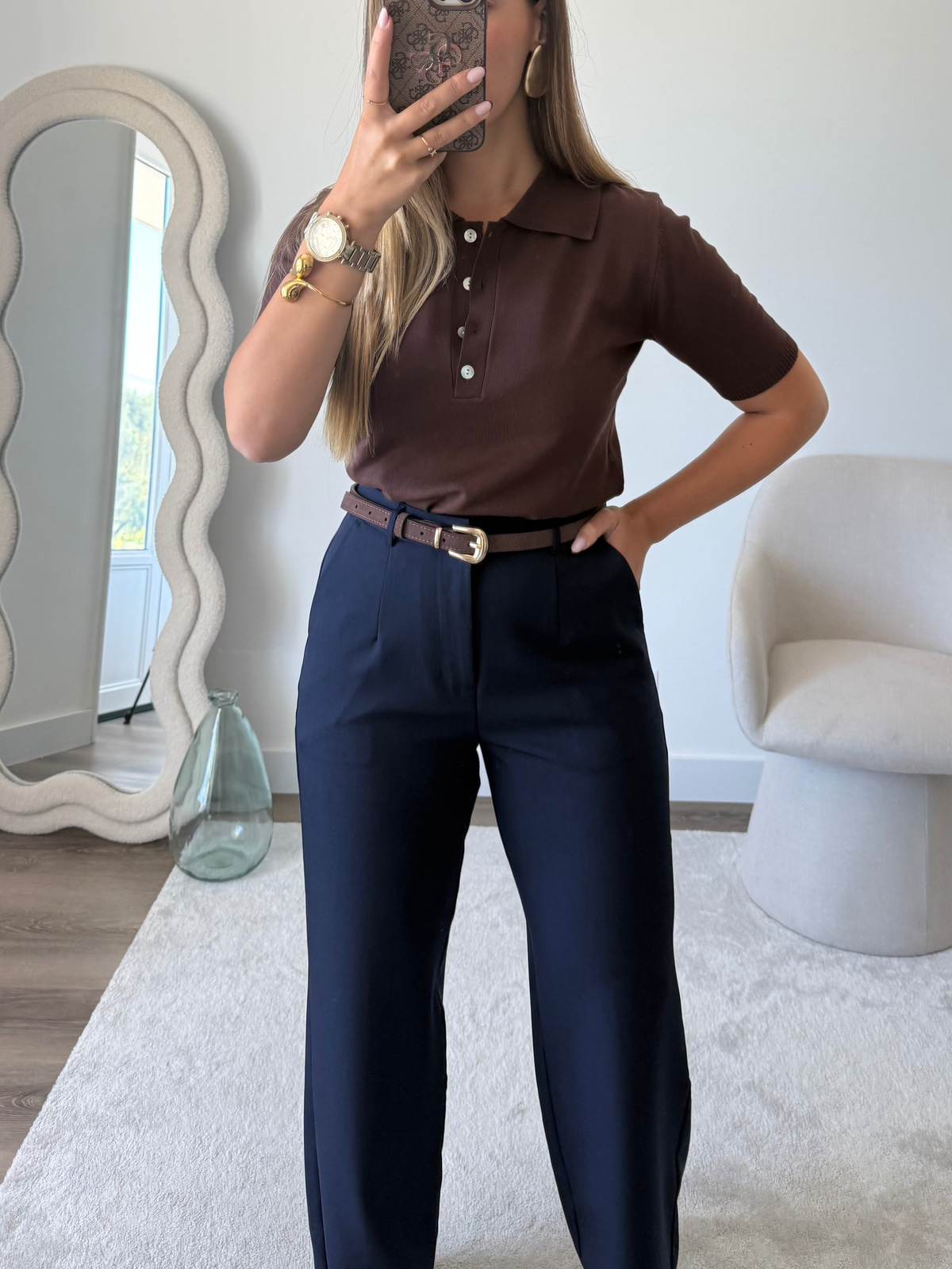 Calça Power Shape Navy  4
