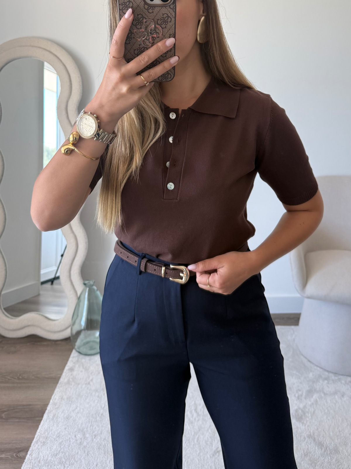 Polo Chloe Brown 5