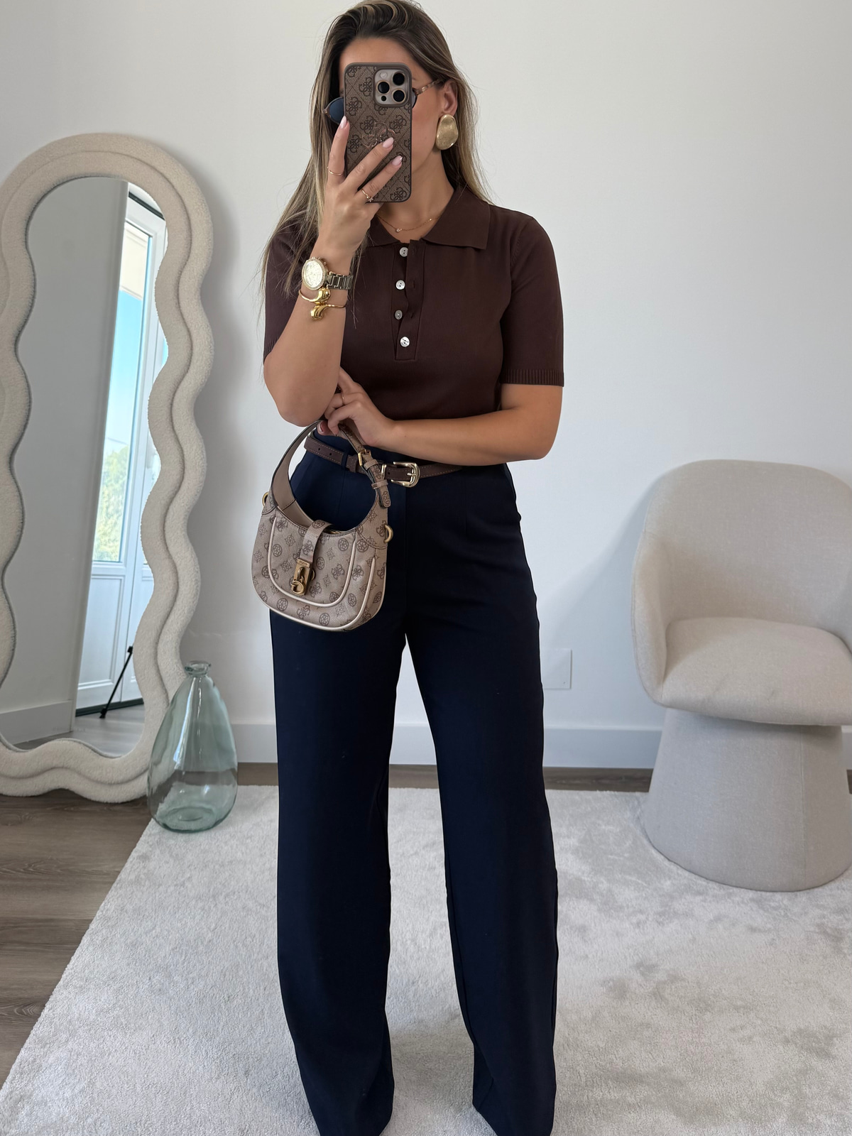 Polo Chloe Brown 4