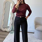 Tule Poá Bordeaux - Thumbnail 1