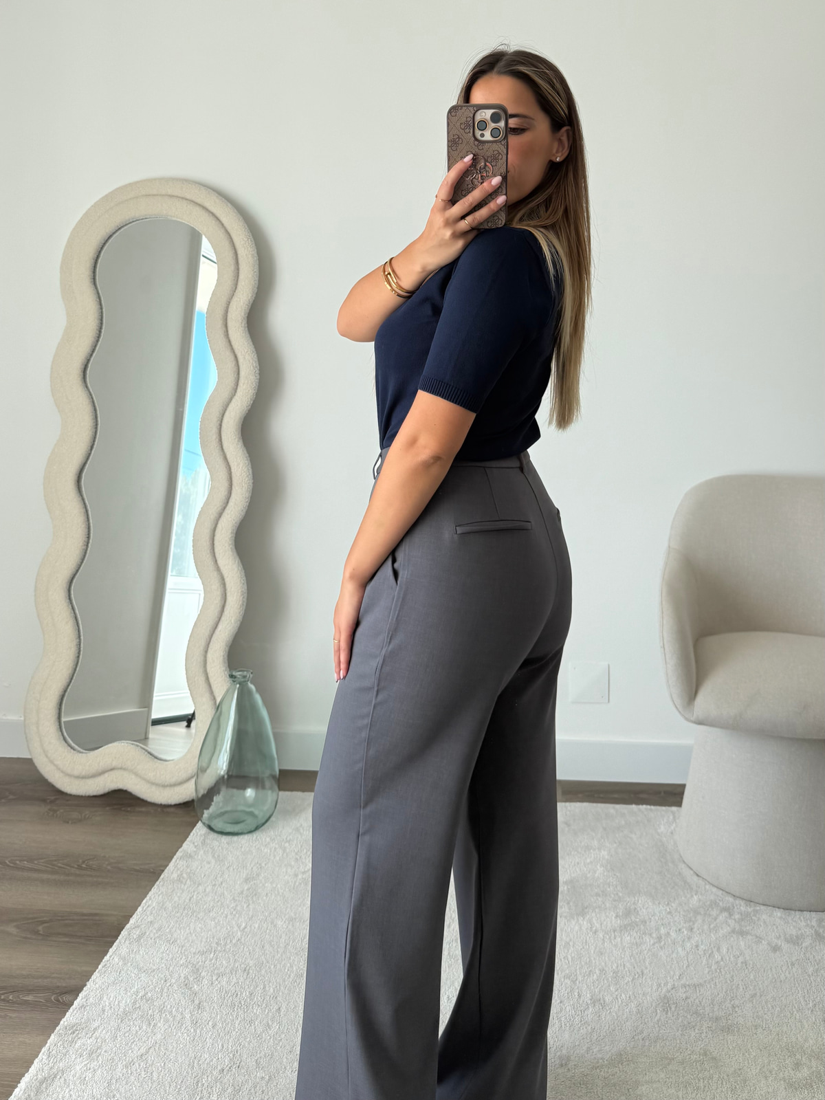 Calça Power Shape Cinza 1