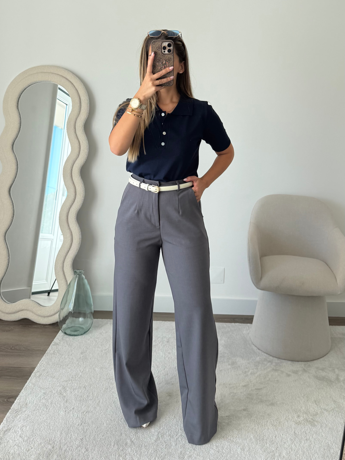 Calça Power Shape Cinza 4