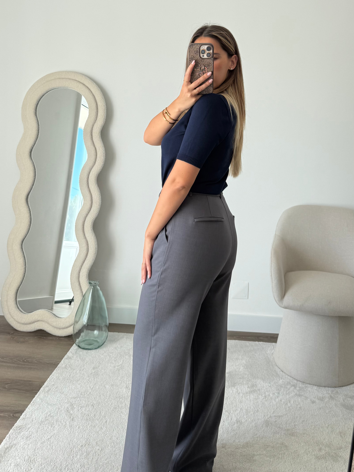 Calça Power Shape Cinza 5